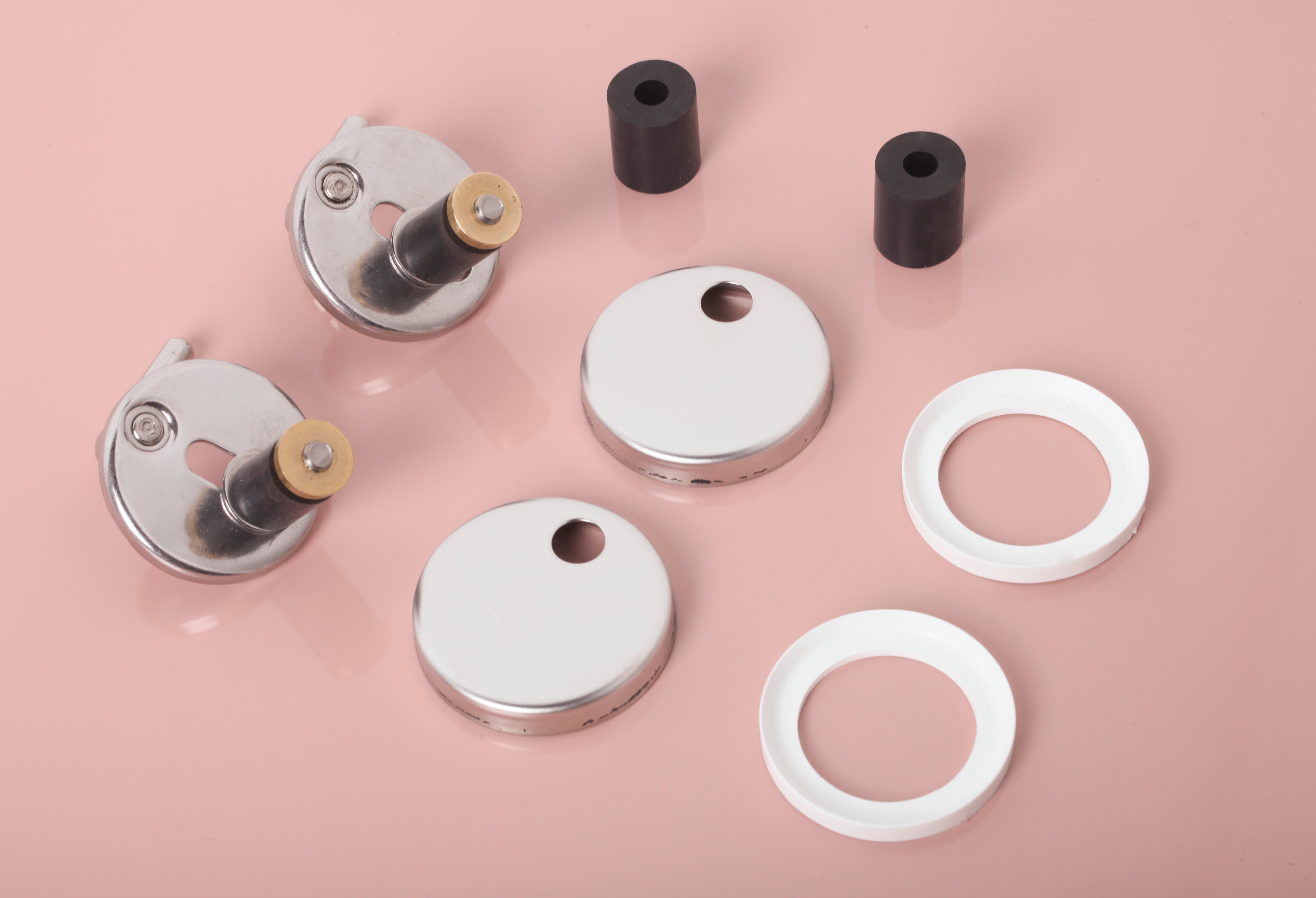 Tampa de Sanita COSMOS ROSICLER BIS METAL P - 6