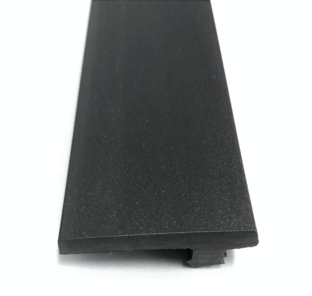 PERFIL DE REMATE FECHO PARA DECK COMPOSITE PRETO 230X0.8X4.6CM IHT