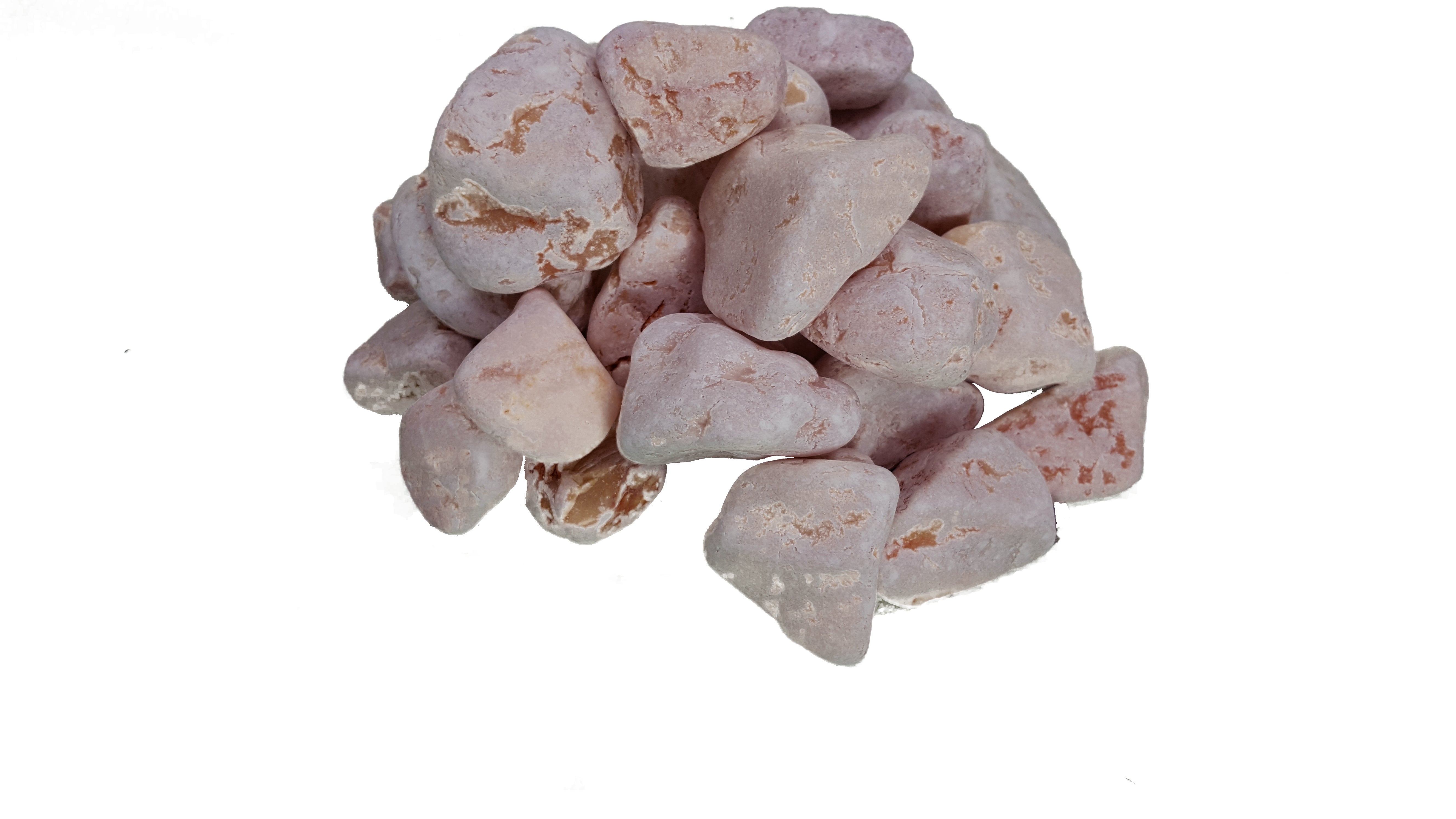 Pack de 5 unidades canto rodado rosa 25-40 20kg