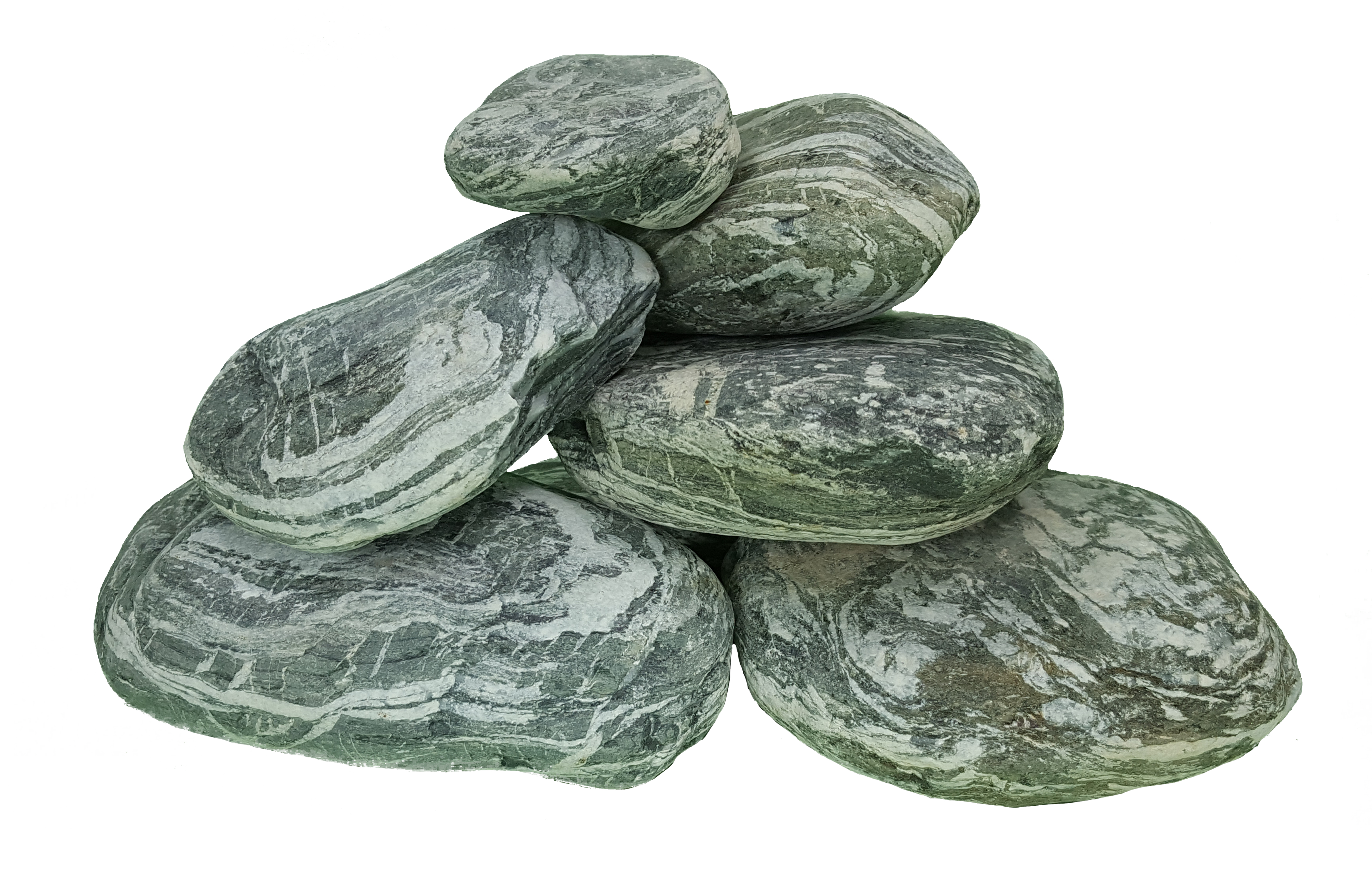 Saco de mármol verde 1000kg 60 y 100 mm