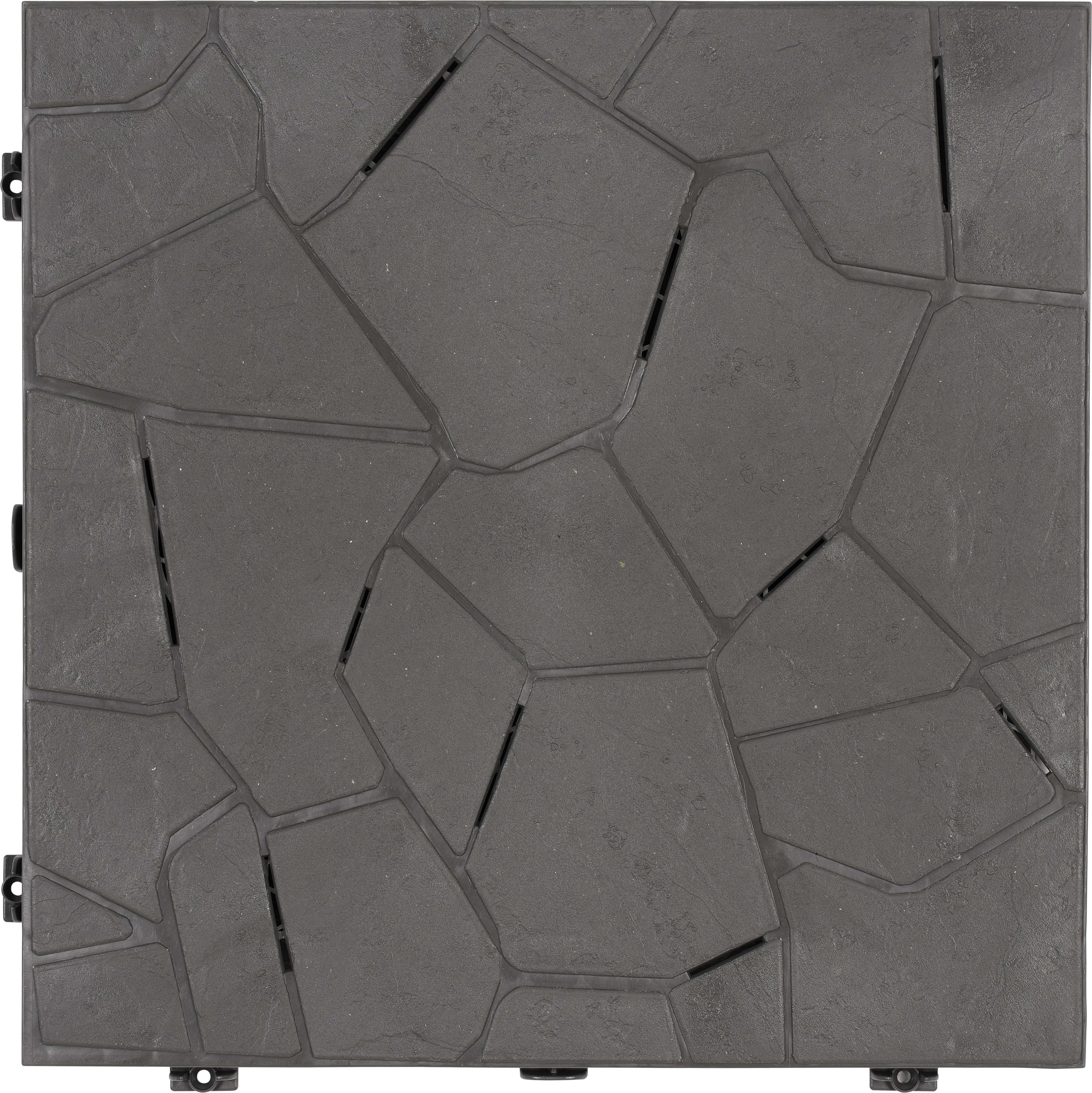 Baldosa composite 38 x 38 cm y 25 mm gris ONEK - 5