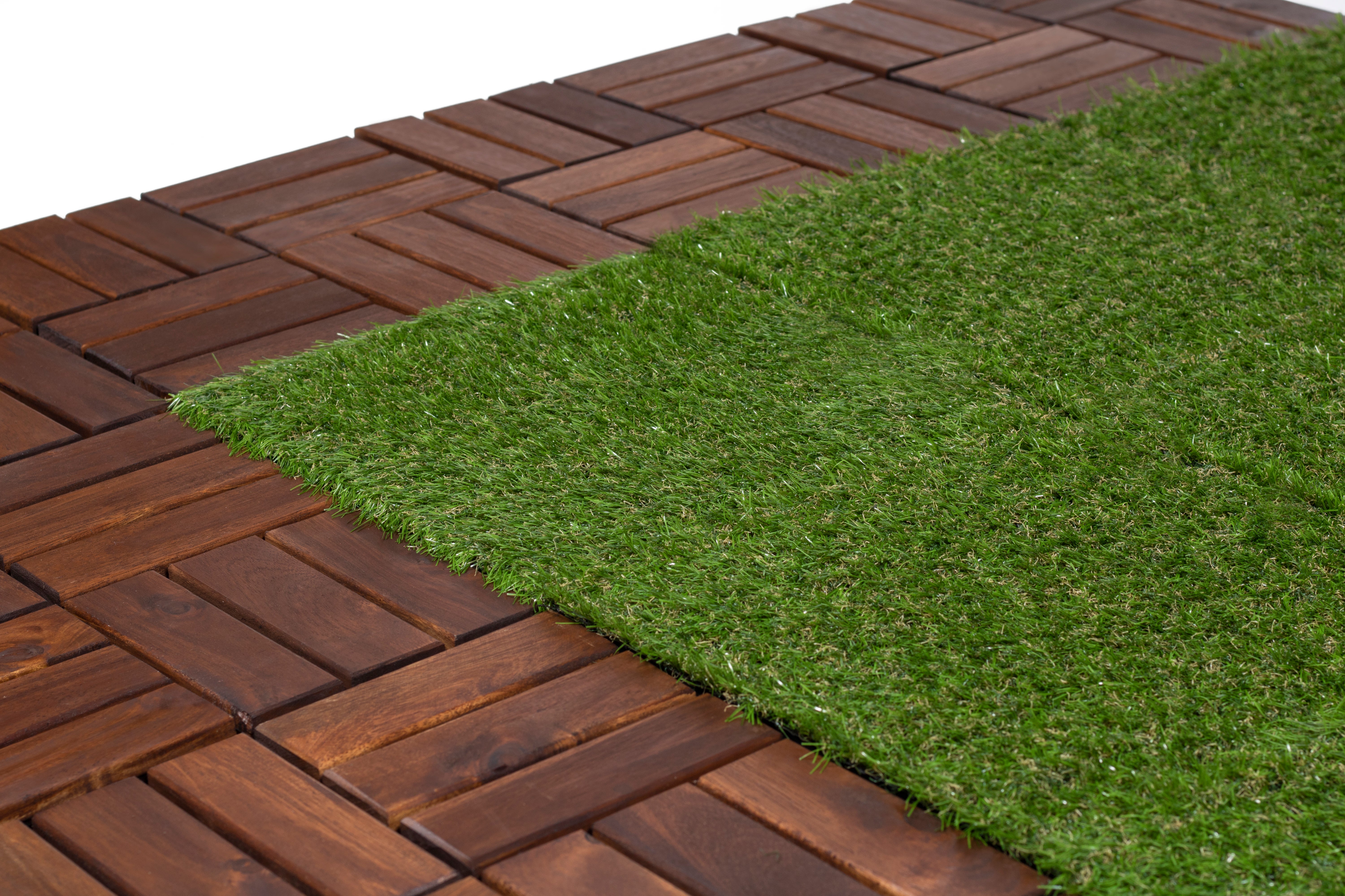 Tapete de relva artificial CATRAL GARDEN AND HOME CLICKGREEN 25MM 30x30CM - 3