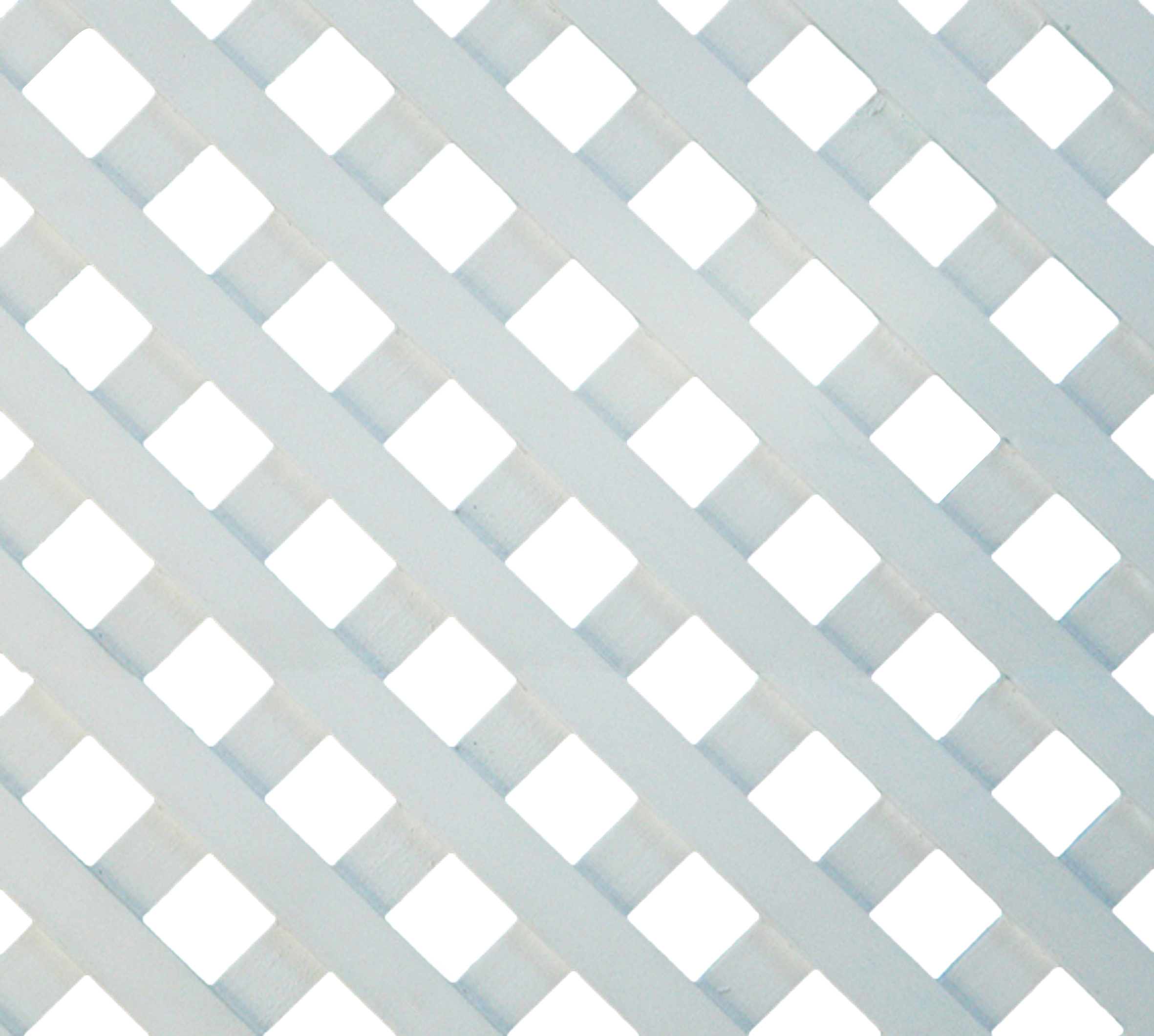 Celosía montada cuadrada blanca 220x84