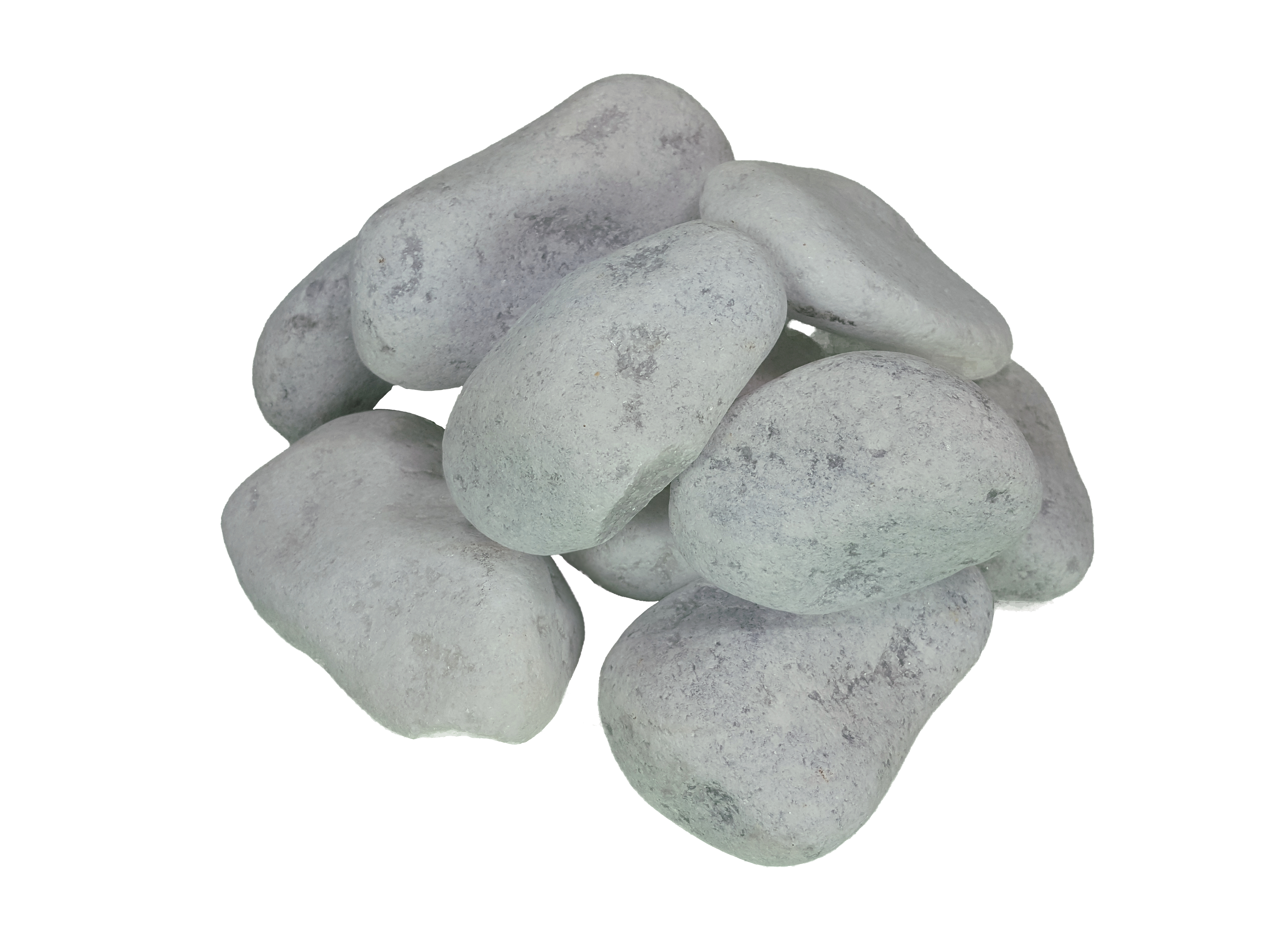 Saco de cantos rodados blanco 1000kg 60 y 100 mm