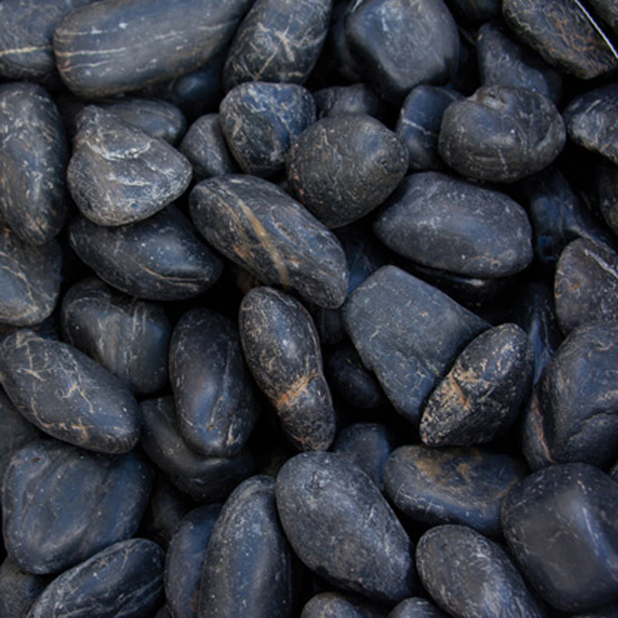 Saco de cantos rodados negro 1000kg 18 y 25 mm