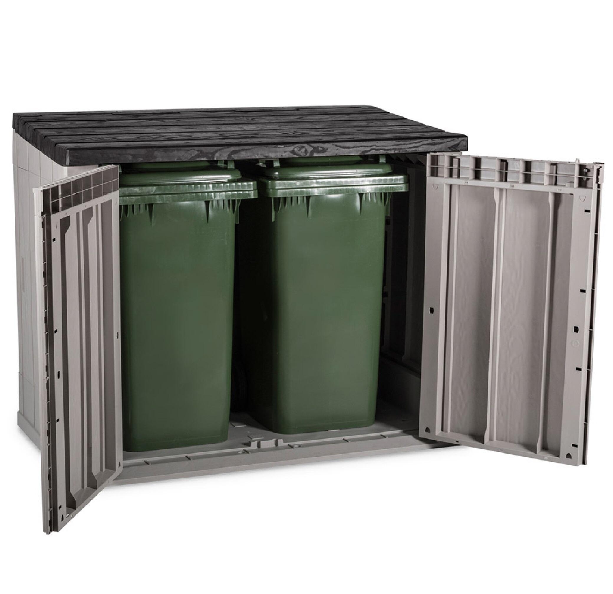 Arcón de resina para exterior TOOMAX STORA WAY 129.5 x 111 x 74.5 cm y capacidad de 842 L - 16