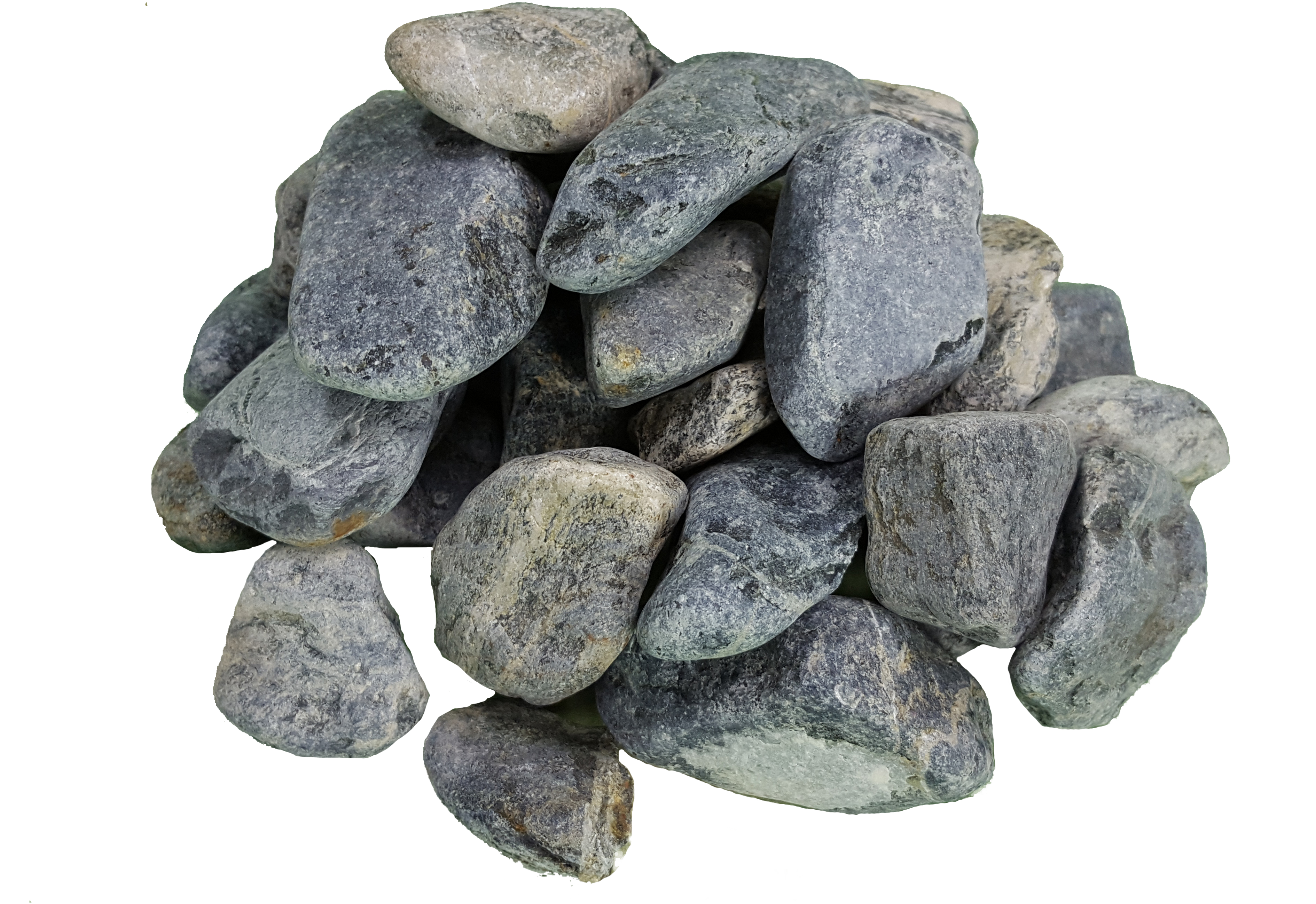 Saco de mármol verde 1000kg 25 y 40 mm