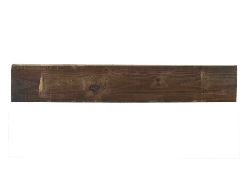 Traviesa de madera tintada 20x180 cm