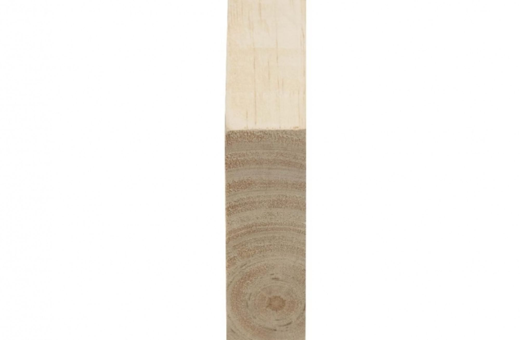 Traviesa de madera tintada 10x122 cm