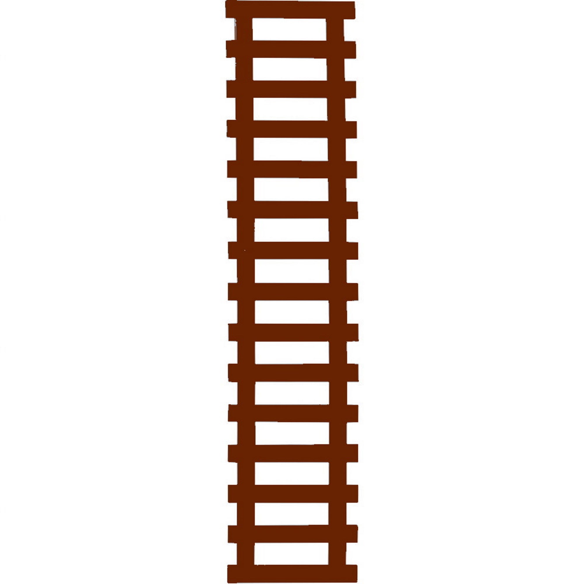 Celosía fija de madera birdy 179x40 cm y espesor 30 mm