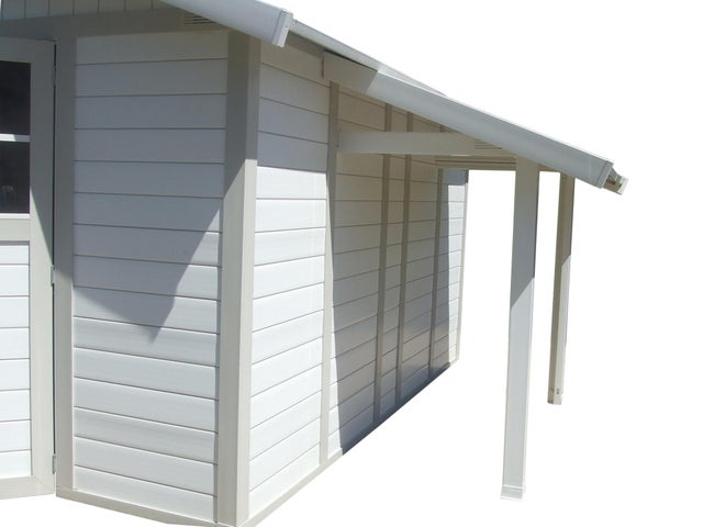 Abrigo lateral em PVC 119x188 cm Deco et Jardin