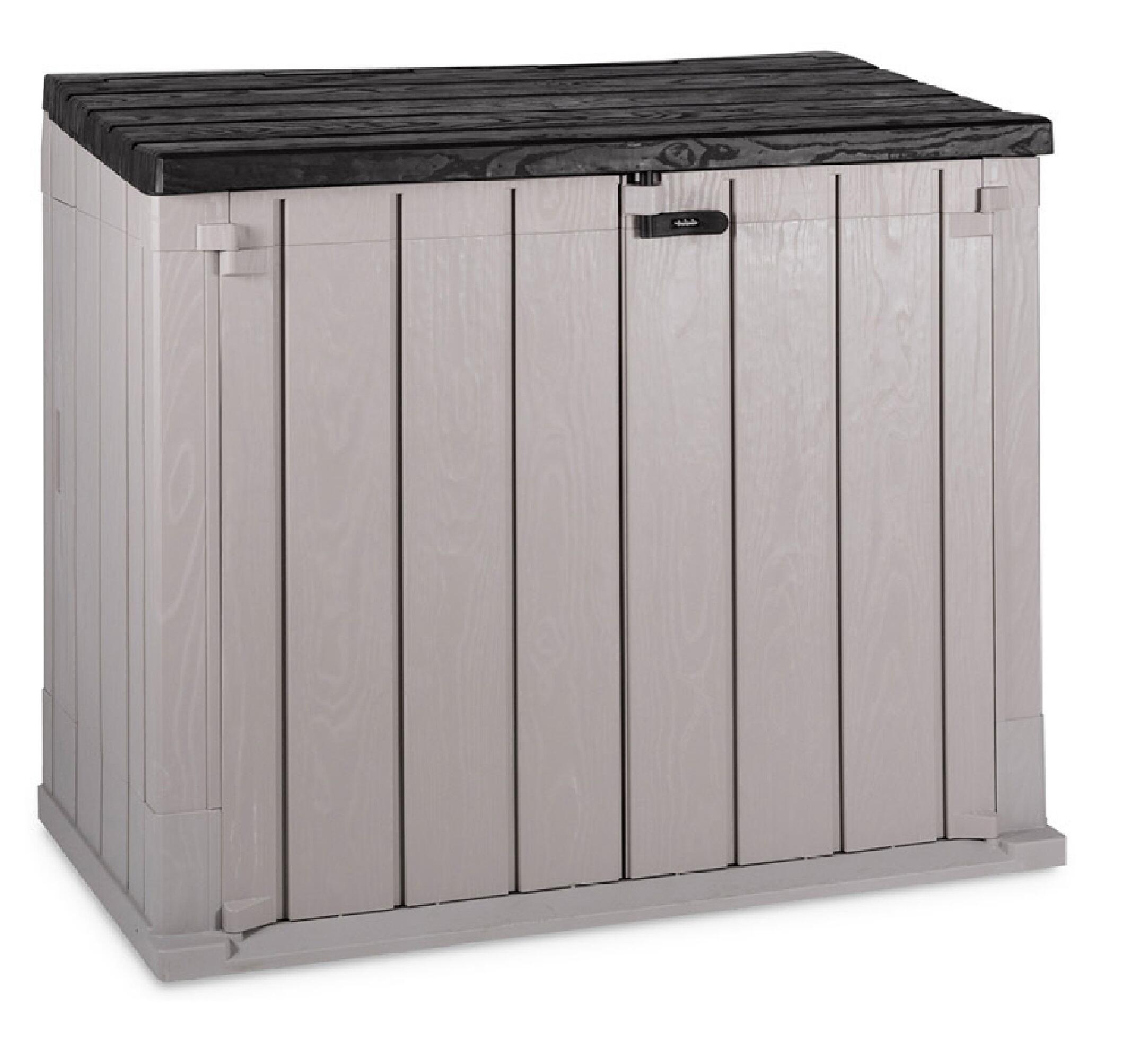 Arcón de resina para exterior TOOMAX STORA WAY 129.5 x 111 x 74.5 cm y capacidad de 842 L - 15