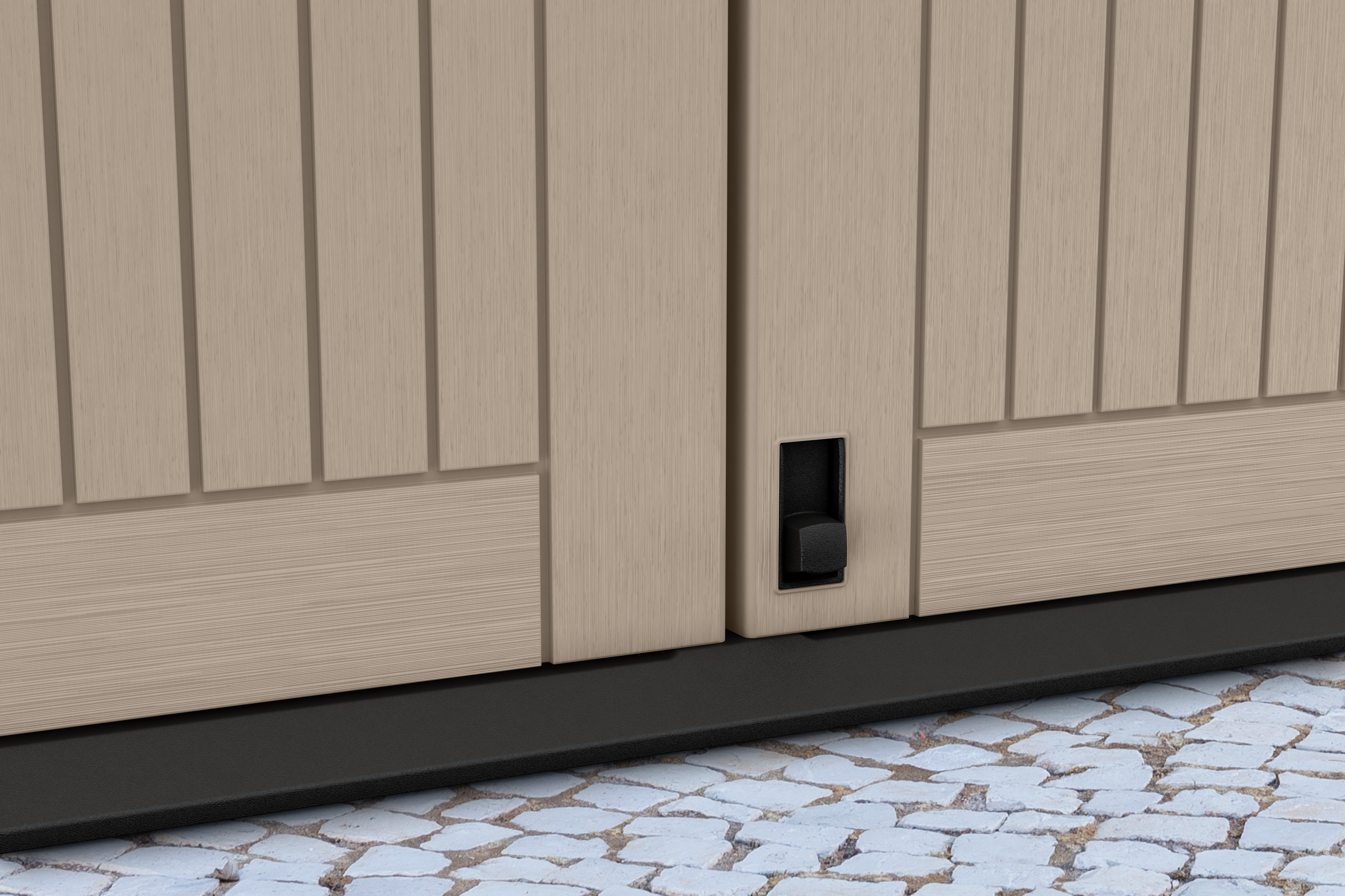 Box portattrezzi in polipropilene KETER STORE IT OUT MIDI L 130 x P 74 x H 110 cm Beige - 9