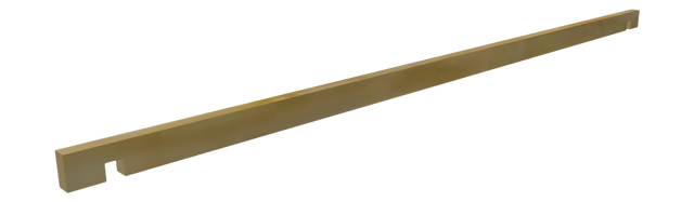 Cavalier de madera maciza 9x4x290 cm para pérgola