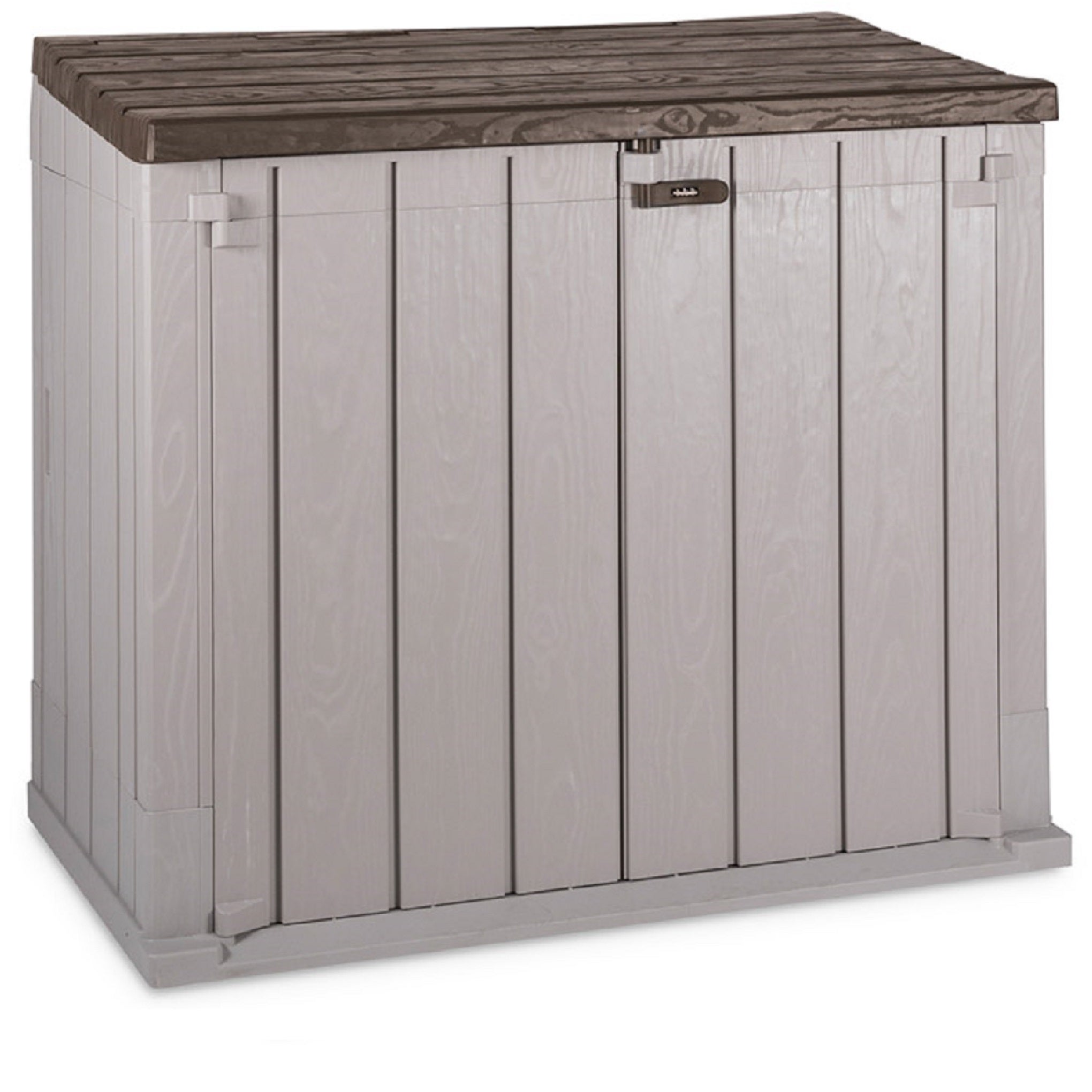 Arcón de exterior de polipropileno arcon toomax stora way 129.5x111x74.5 cm