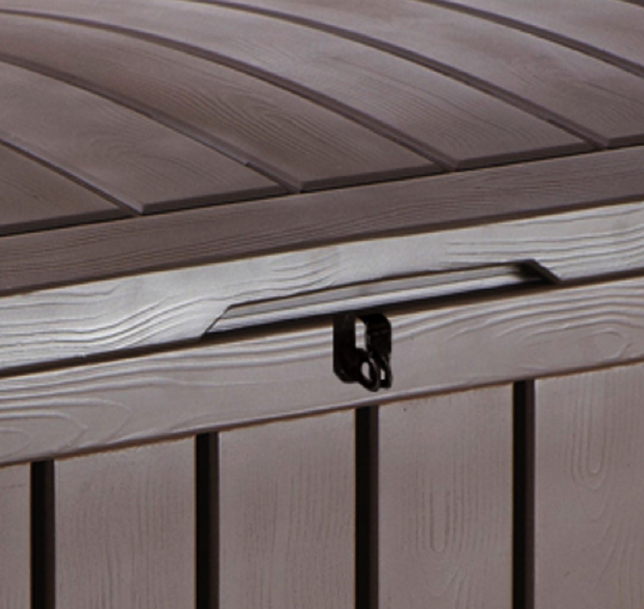 Baule KETER in polipropilene marrone L 128 x H 61 x P 65 cm - 17