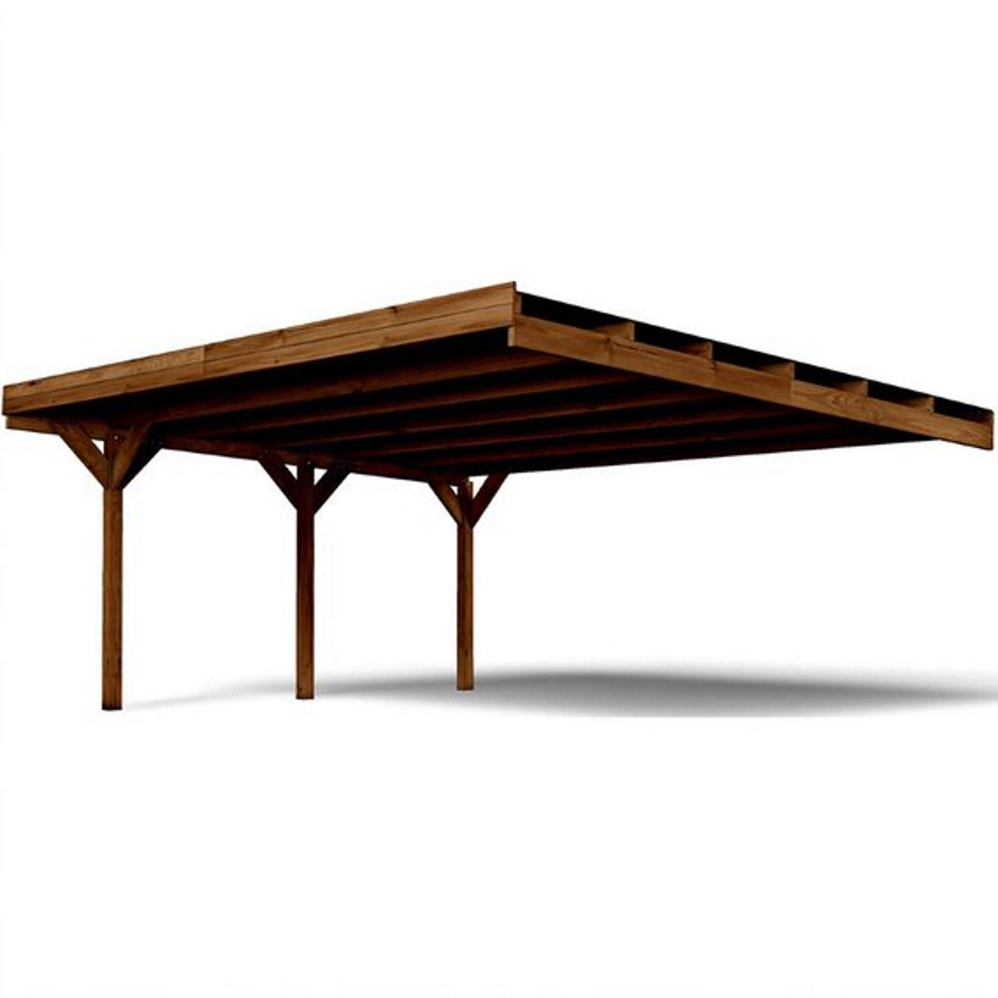 Cochera para 2 double victor adosable 602x234x511 cm