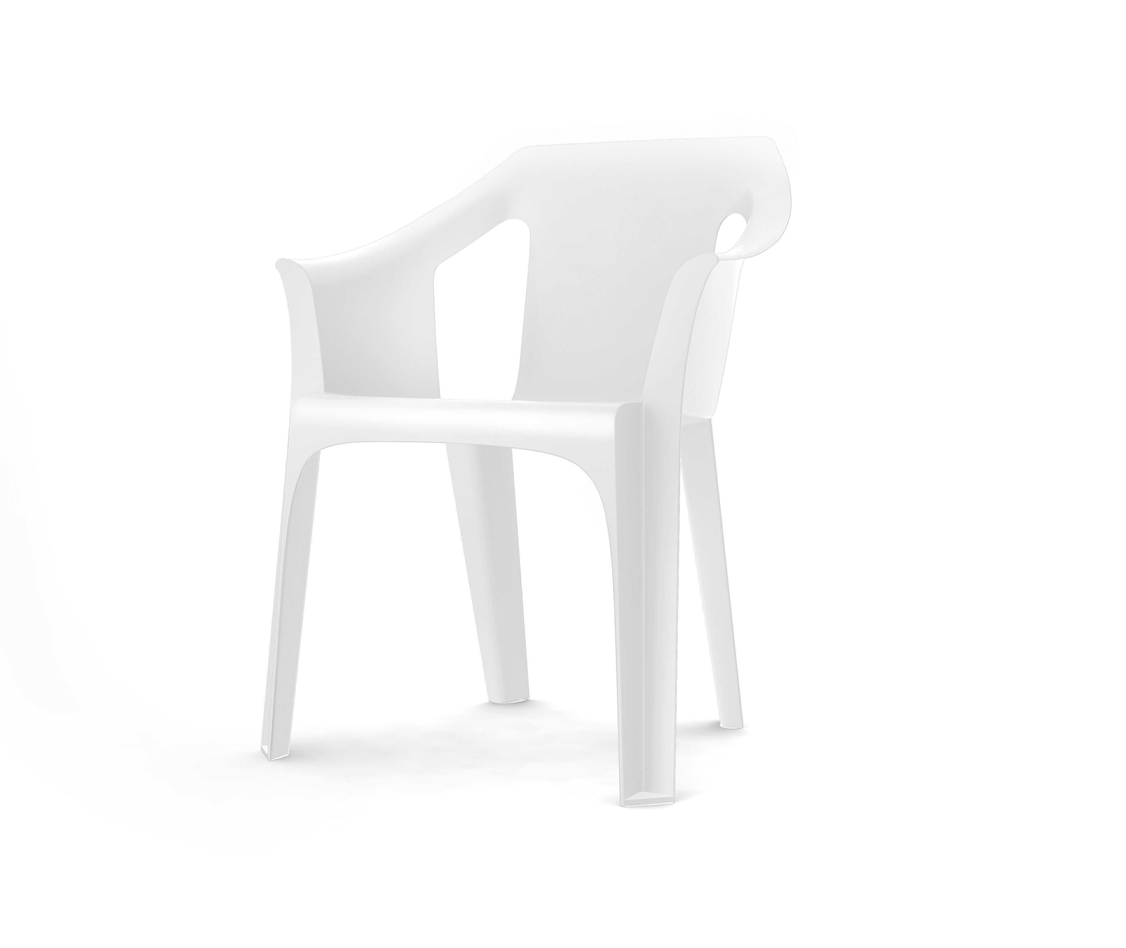 Cadeira de resina COOL BRANCO - 11