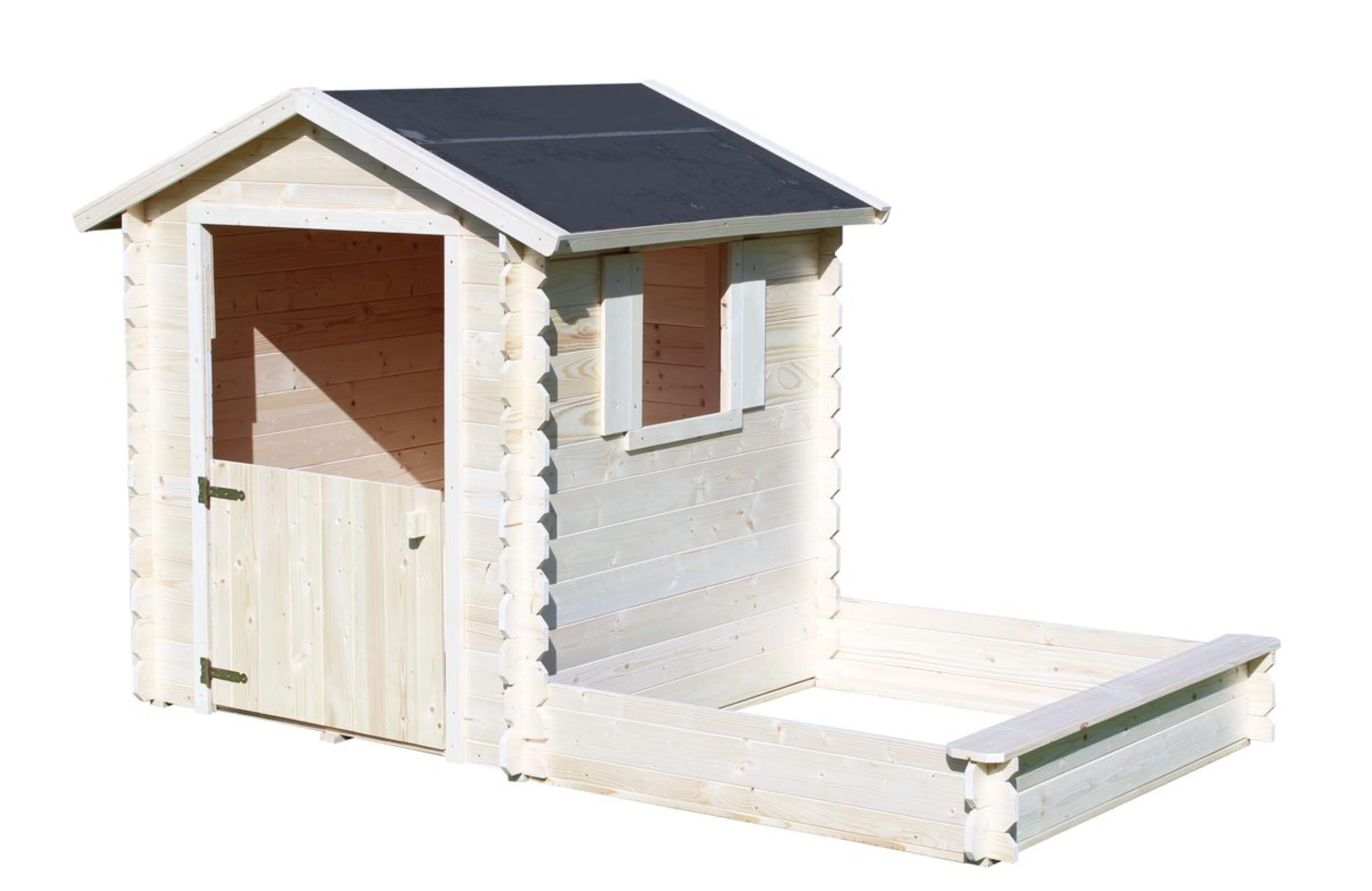 Caseta infantil de madera soulet amande 233x107x122 cm