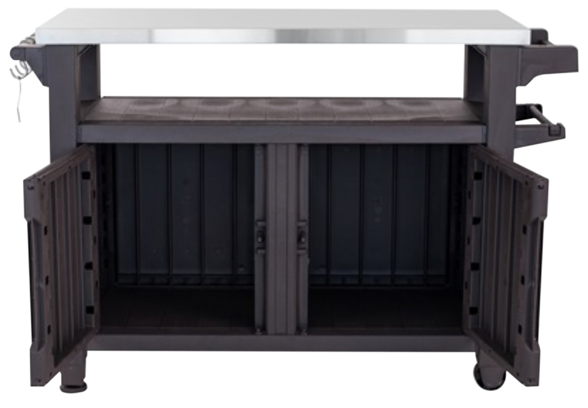 Arcón de resina para exterior KETER 17202662 123.7 x 52 x 90 cm y capacidad de 183 L - 5