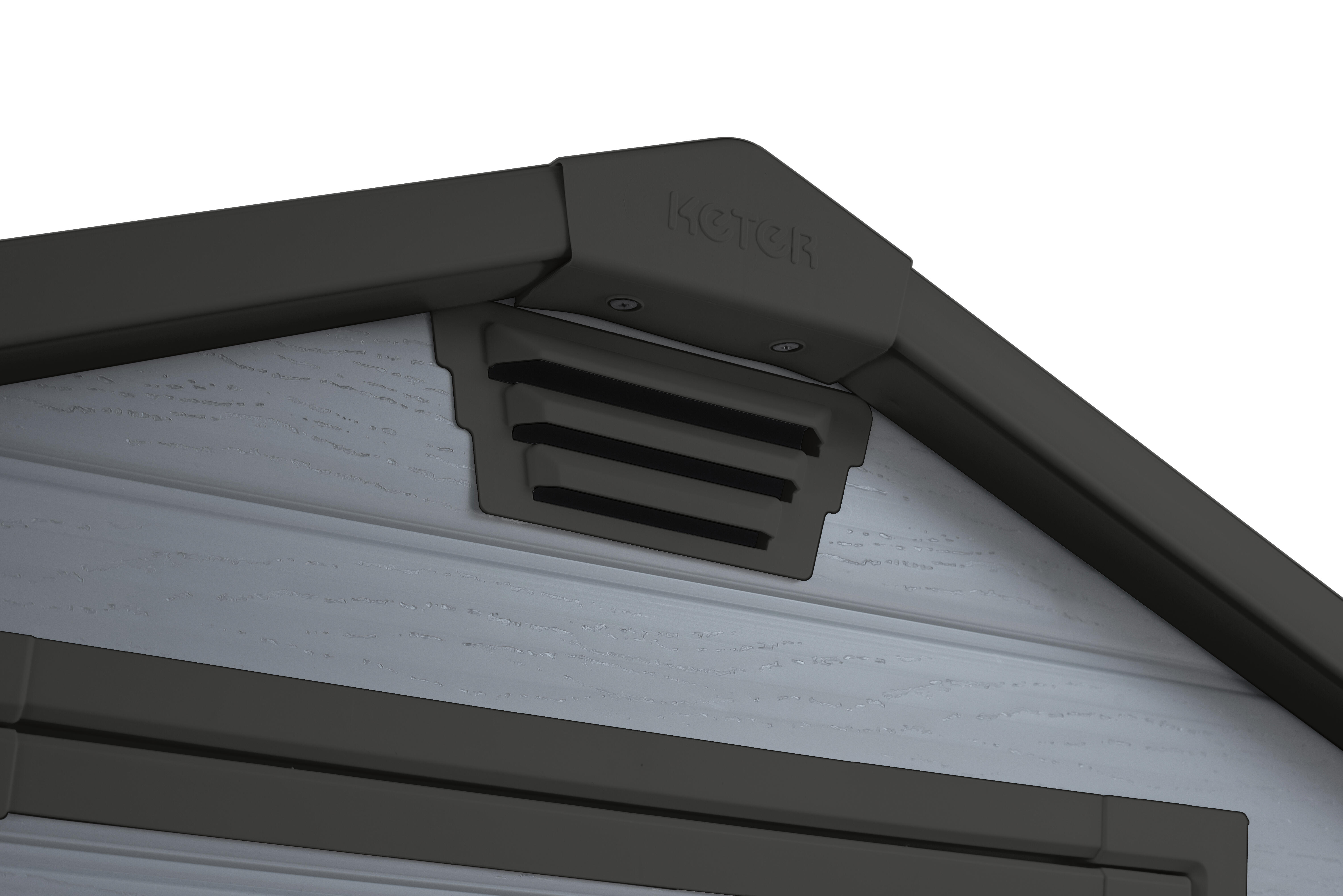 Abrigo de resina KETER MANOR área útil 2,5m² - 9