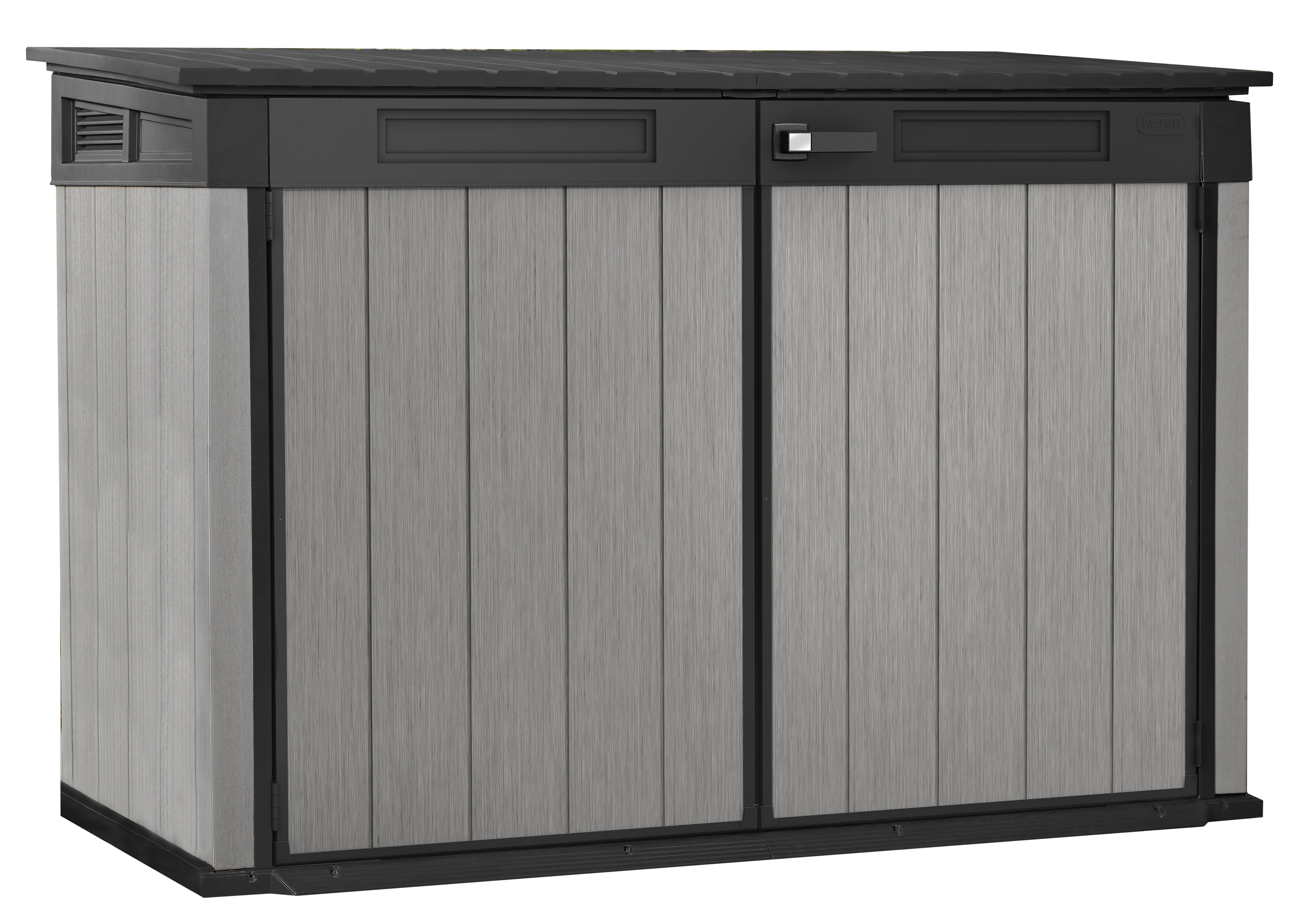 Arcón de resina para exterior KETER 232427 190.5 x 132.5 x 109.3 cm y capacidad de 2020 L - 5