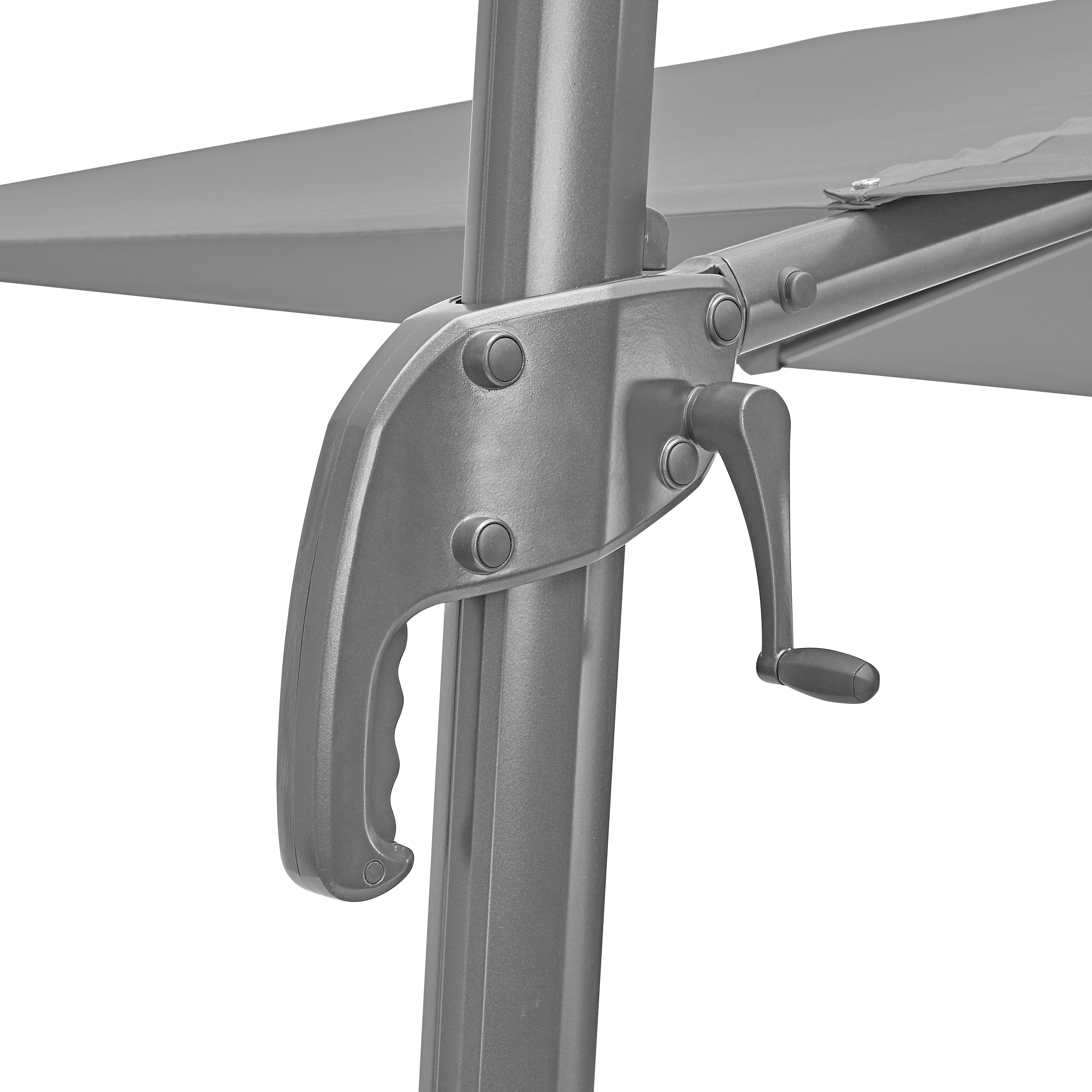 Chapéu de sol NATERIAL AURA ANTRACITE 290X290CM - 34