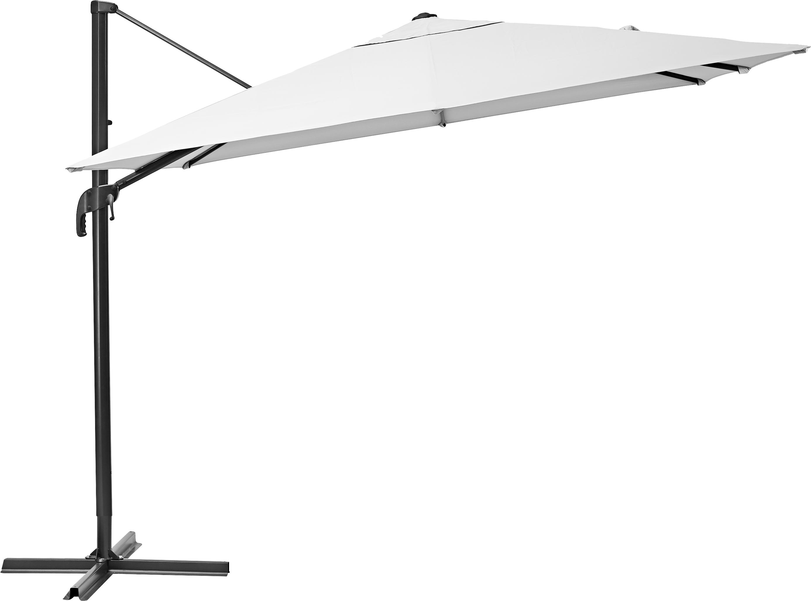 Chapéu de sol cru natrual 290x290 cm Aura Naterial - 25