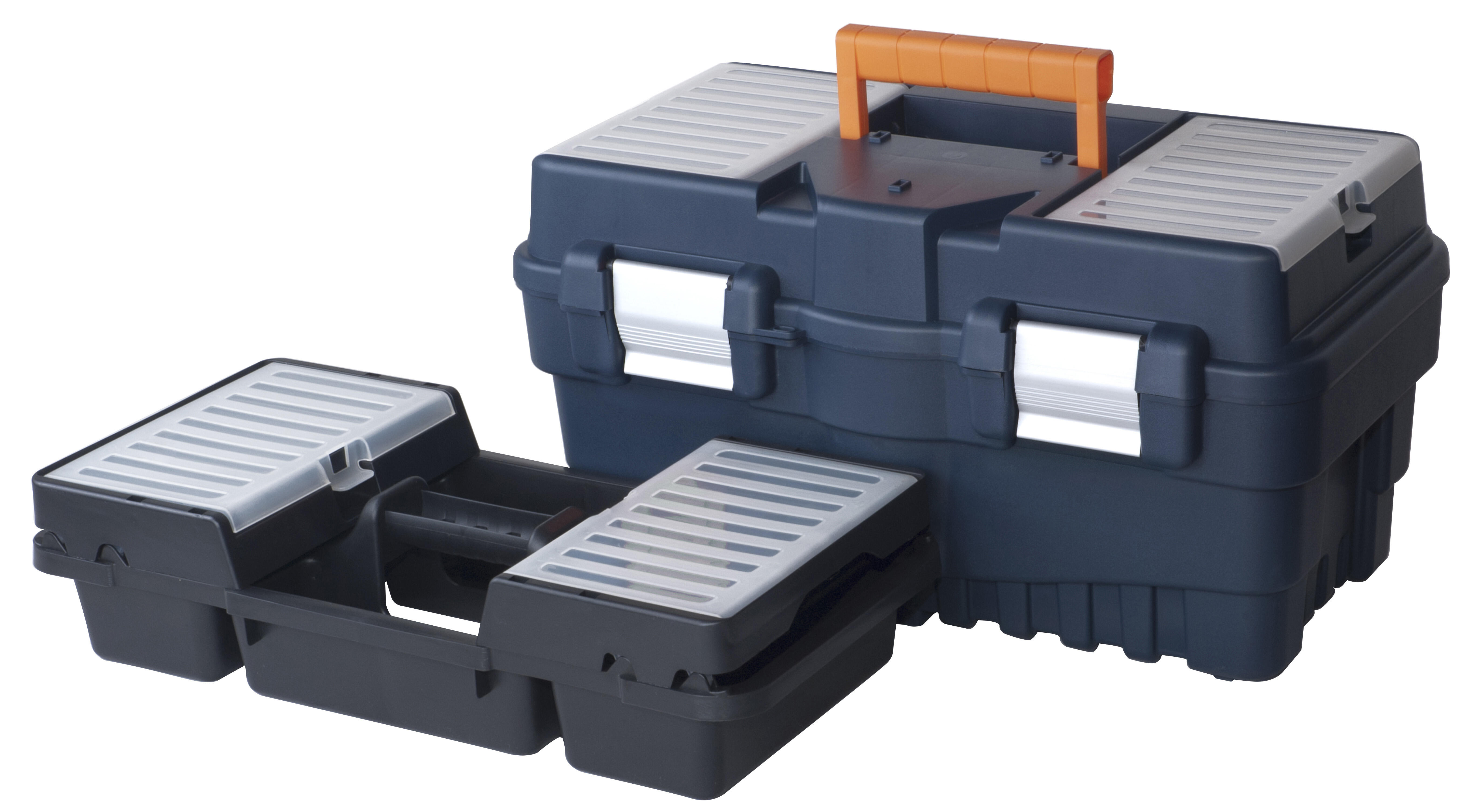 Caja de herramientas dexter con capacidad de 28 litros