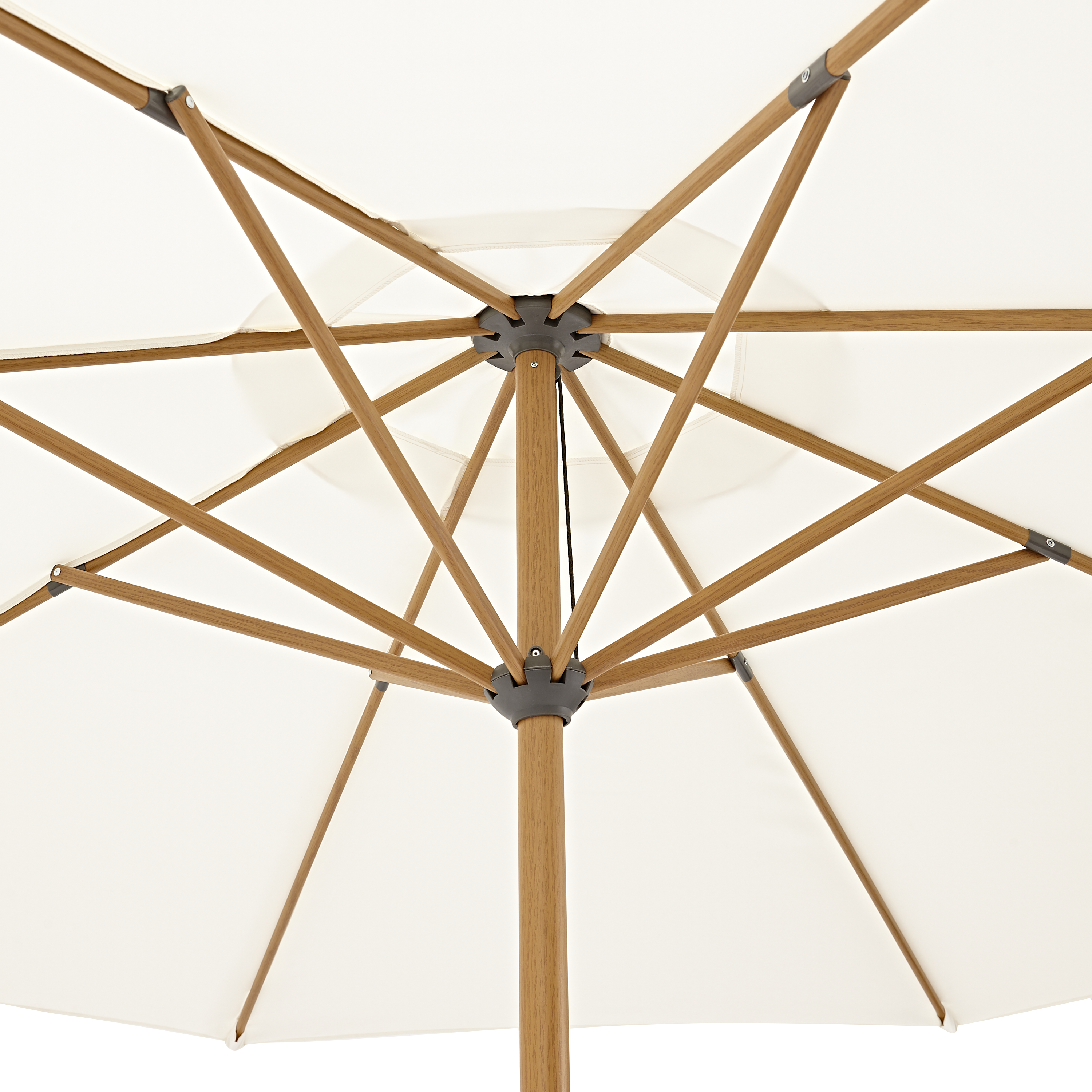 Chapéu de sol NATERIAL AGORA BRANCO D290CM - 36