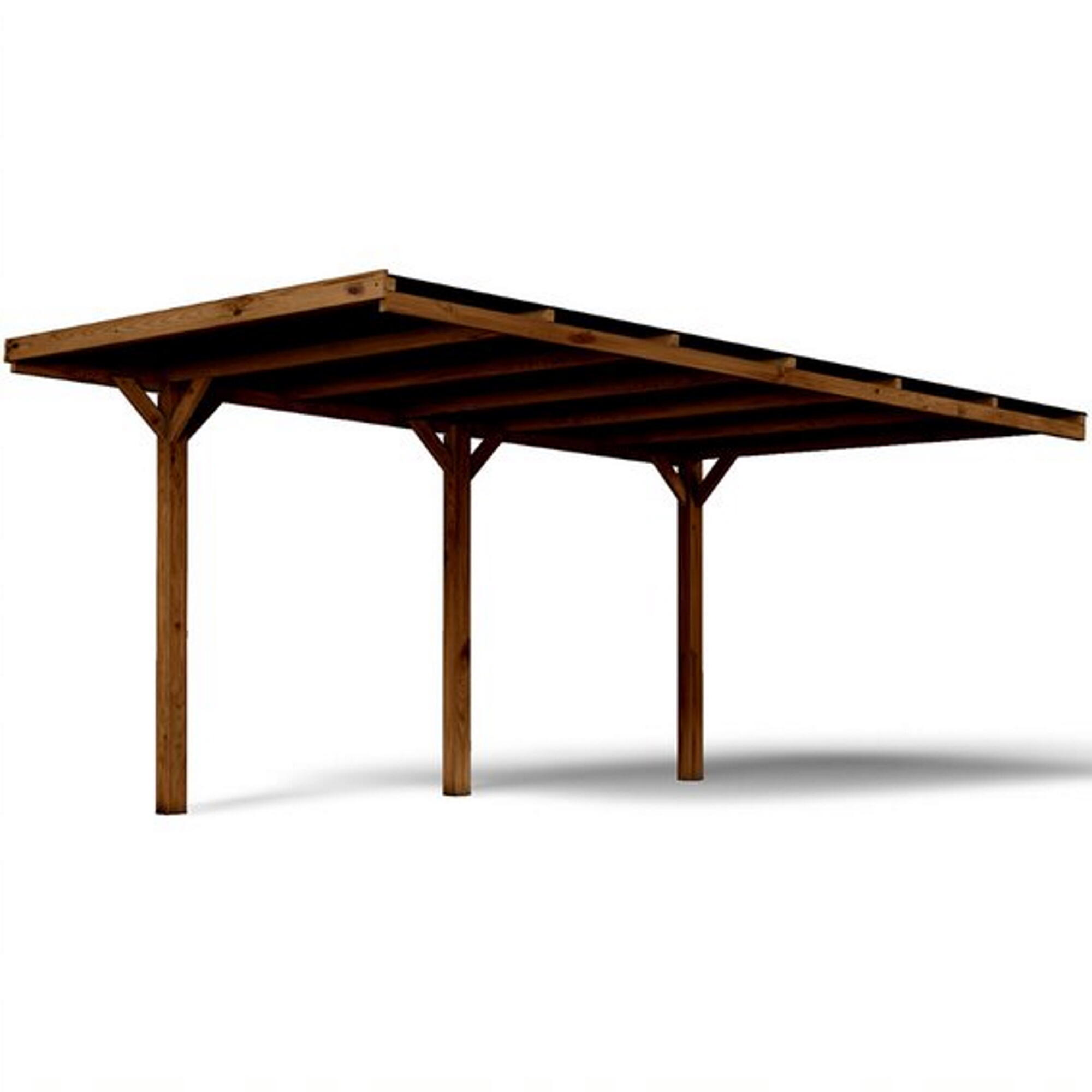 Cochera para 1 victor adosable 316x234x511 cm