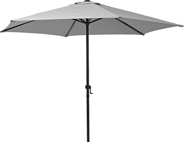 Chapéu de sol POLAR HEXA D260CM CINZA ESCURO