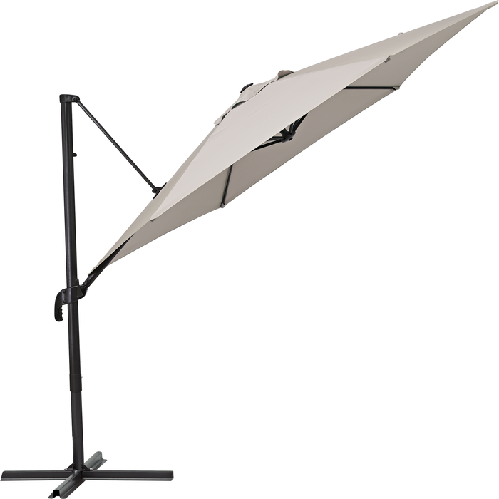 PARASOL EXC NAT AVEA D290CM TOSTADO