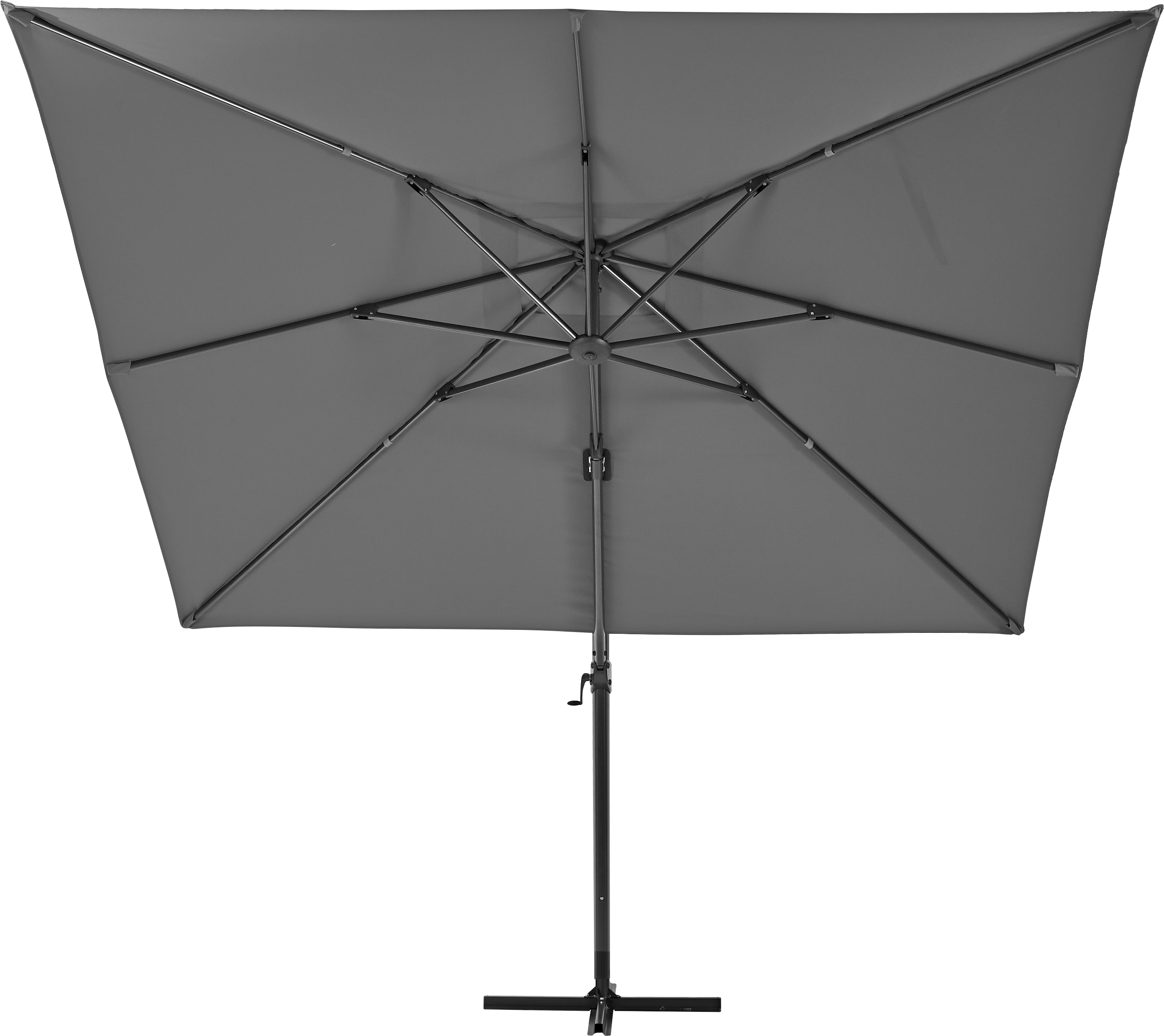 Chapéu de sol NATERIAL AURA ANTRACITE 290X290CM - 24