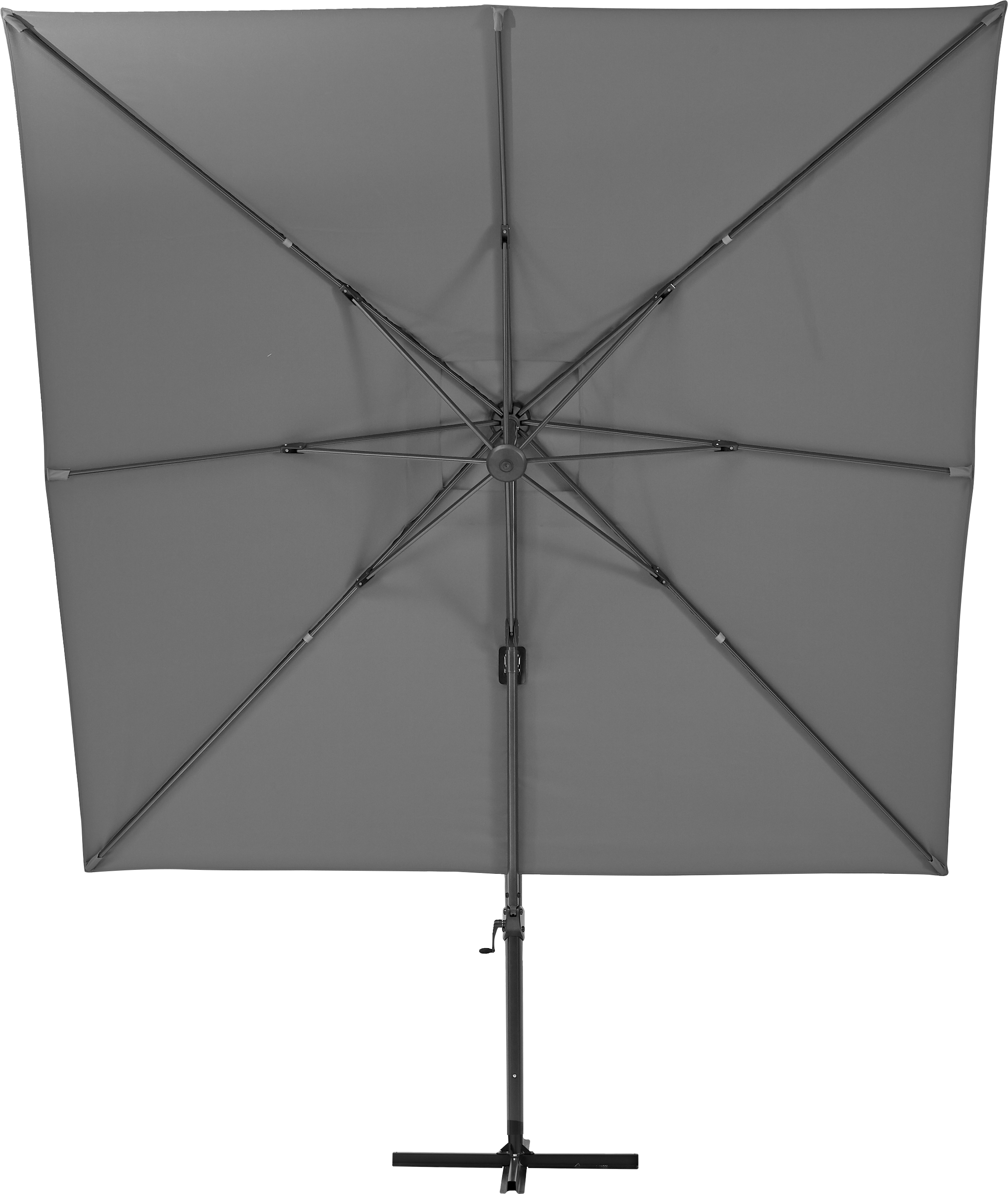 Chapéu de sol NATERIAL AURA ANTRACITE 290X290CM - 2