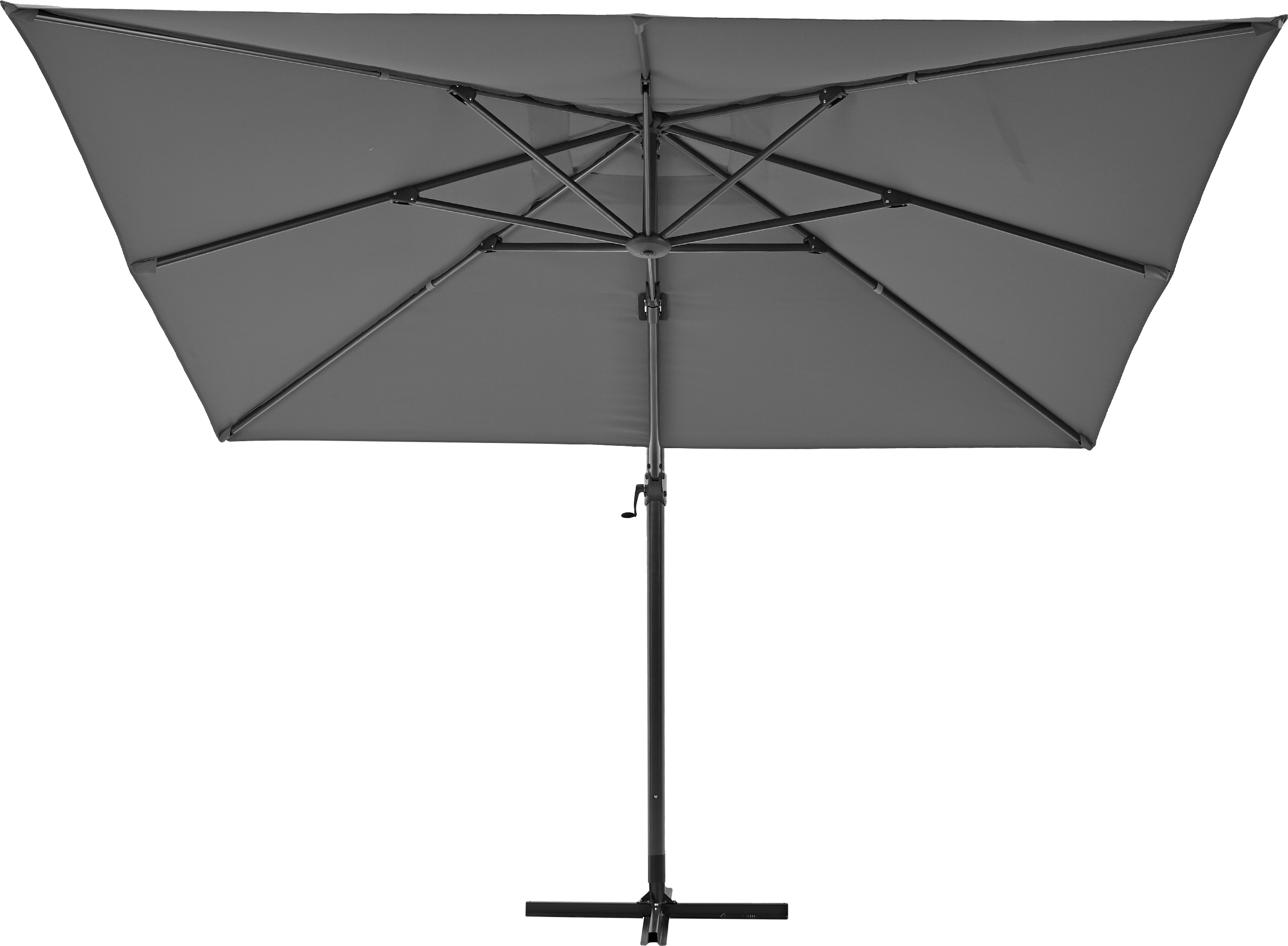 Chapéu de sol NATERIAL AURA ANTRACITE 290X290CM - 29