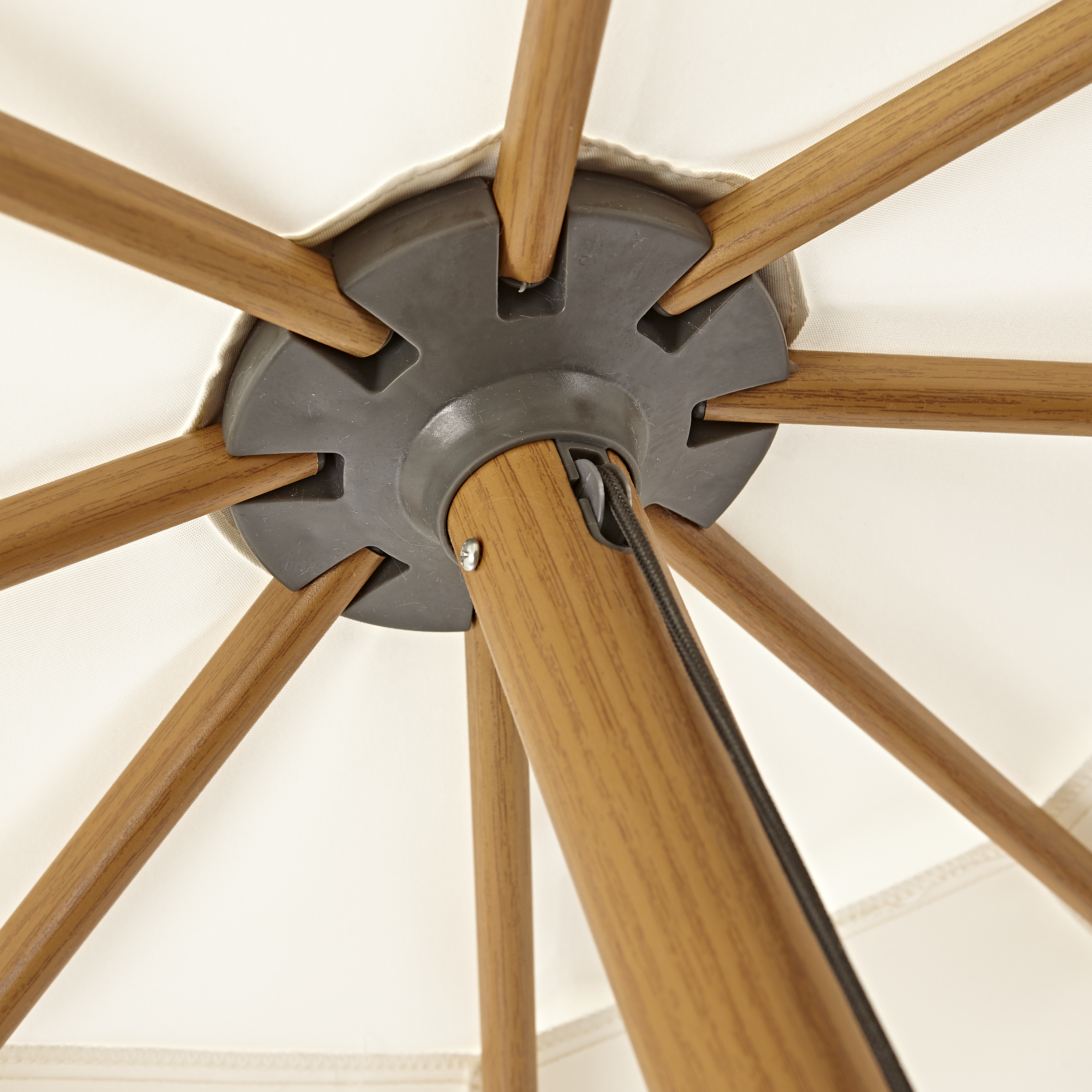 Chapéu de sol NATERIAL AGORA BRANCO D290CM - 33