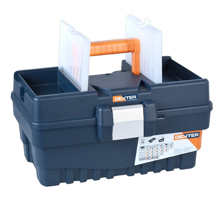 Boîte à outils DEXTER, L.37.4 cm - 4