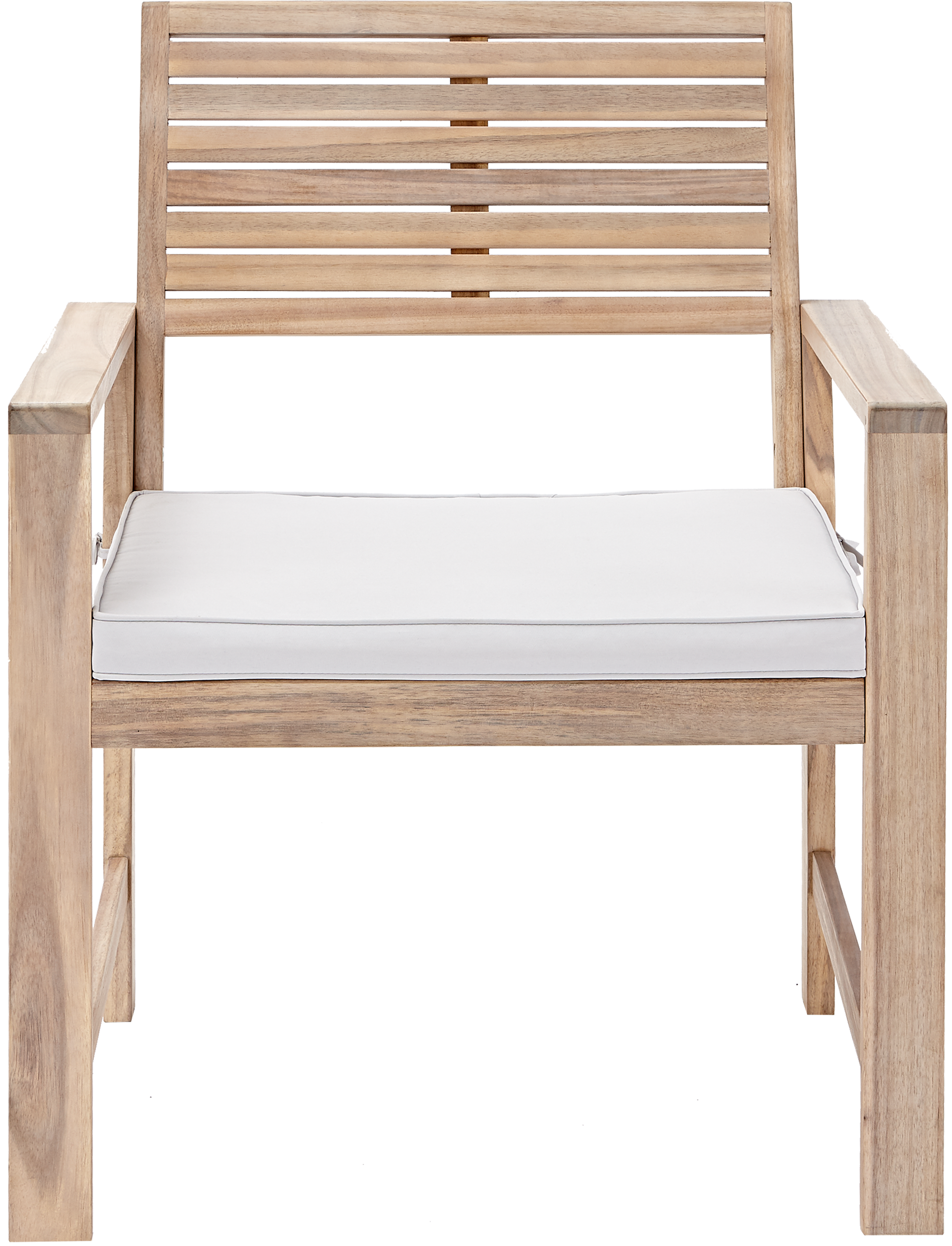 Conjunto jardim relax acácia sofá e mesa castanho 4 pessoas Solis Naterial - 17