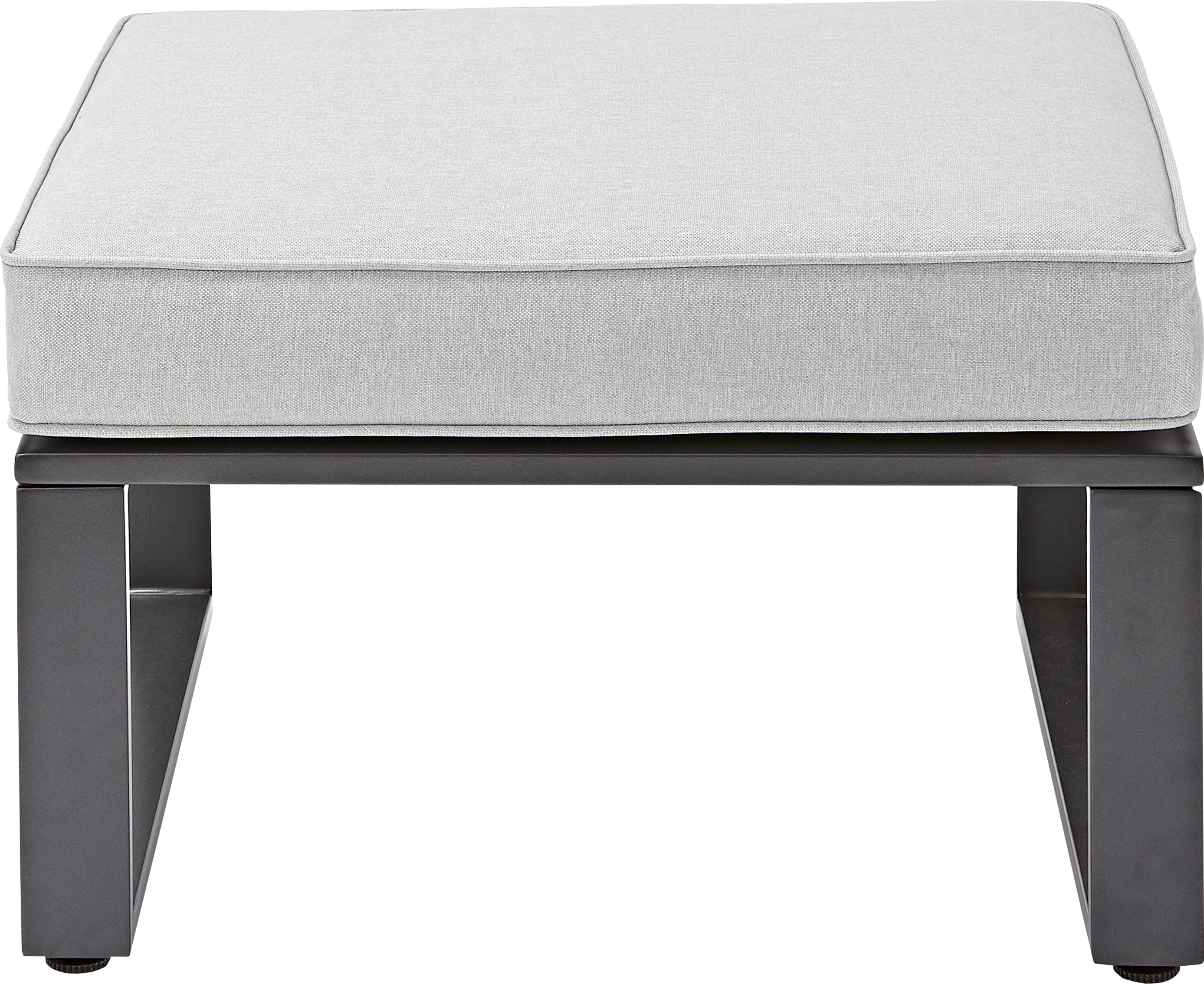 Conjunto jardim relax mesa e sofás alumínio antracite Odyssea Naterial - 3