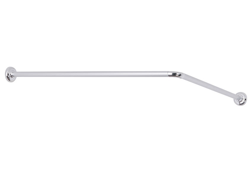 Varão para cortina de duche SENSEA CROMADO ANGULAR 80-90CM - 3