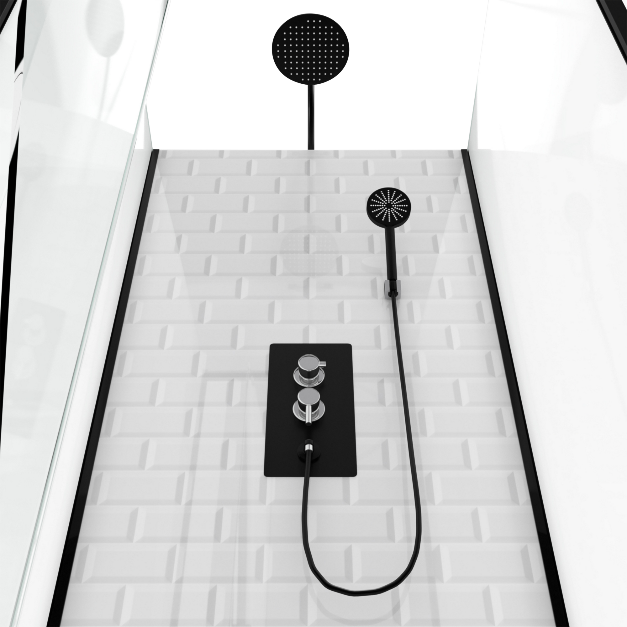Cabina de ducha Metro 90x90x230 cm - 3