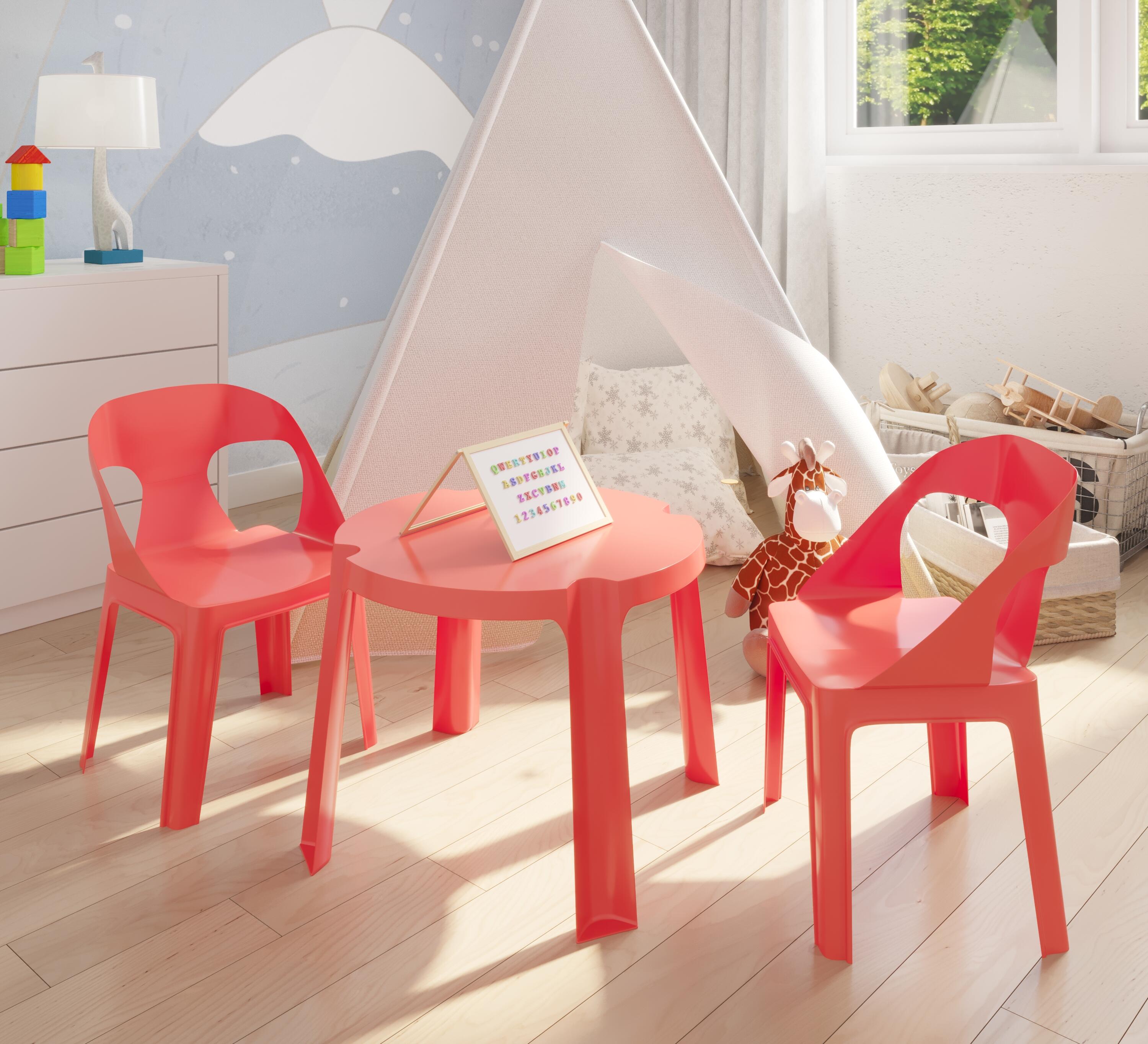 Cadeira infantil RITA VERMELHO - 3