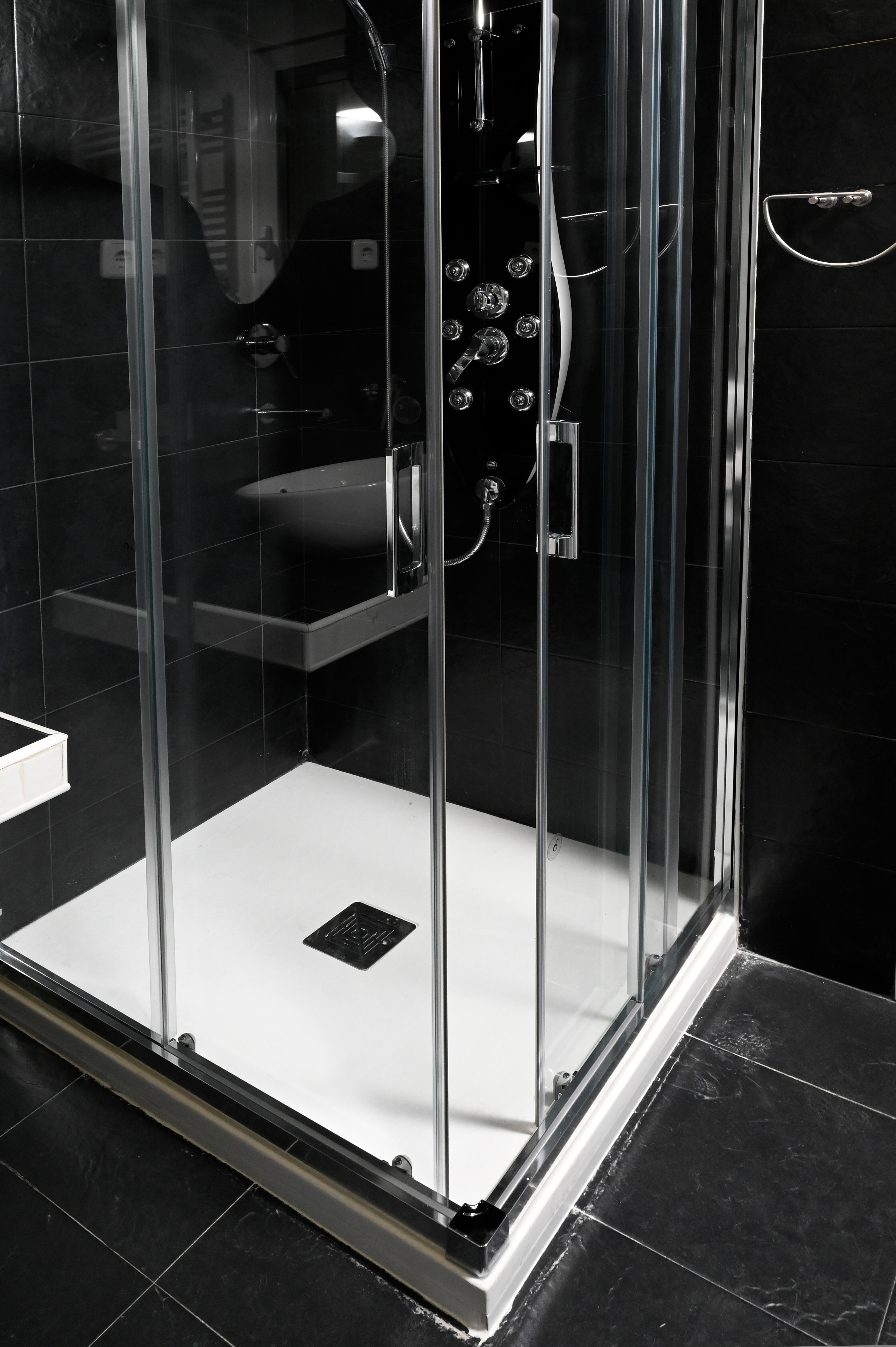 Base de duche STONE GEL COAT BRANCO 80X80 - 5