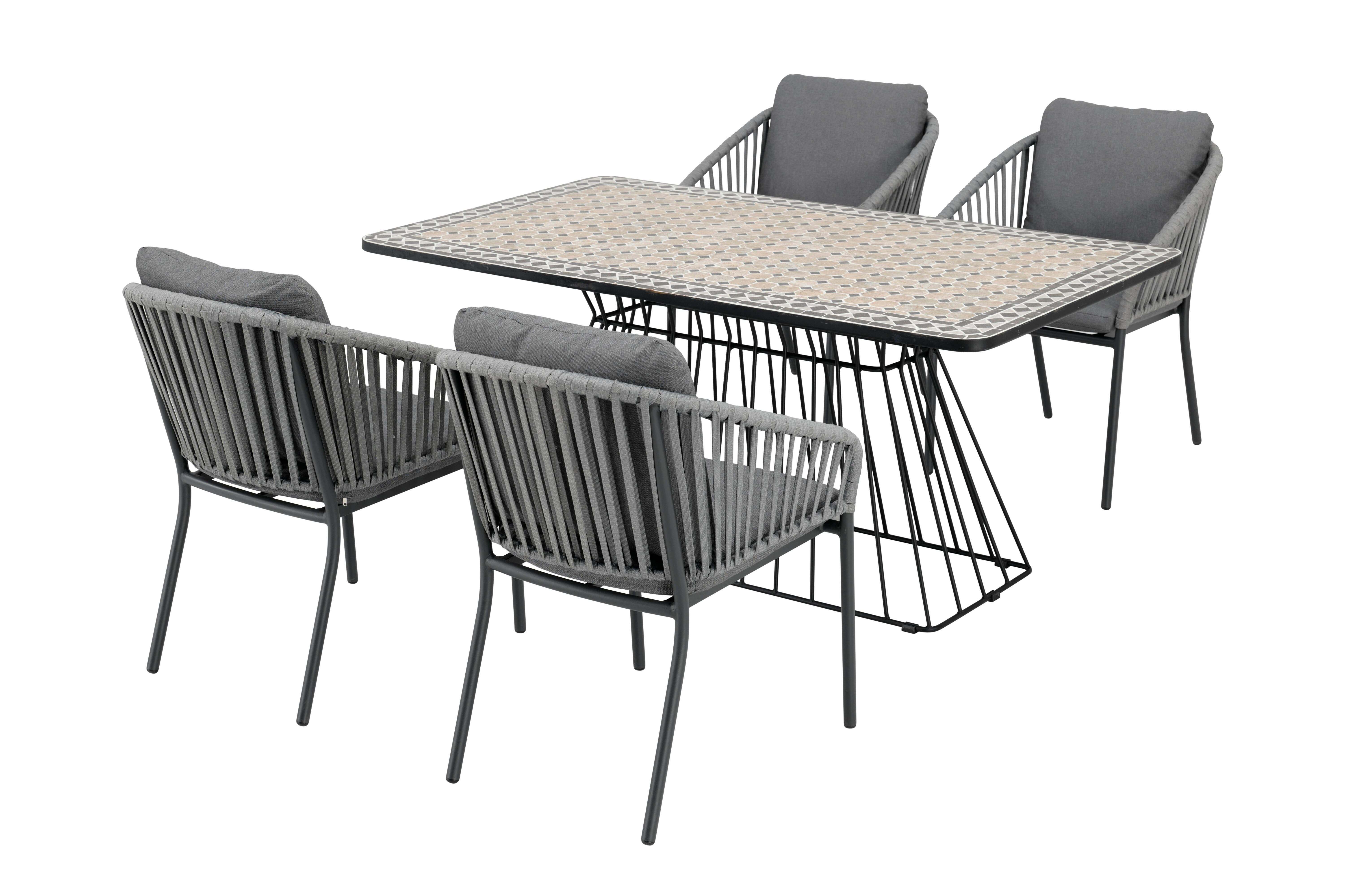 Pie para mesa de exterior alhambra para 160x90 cm