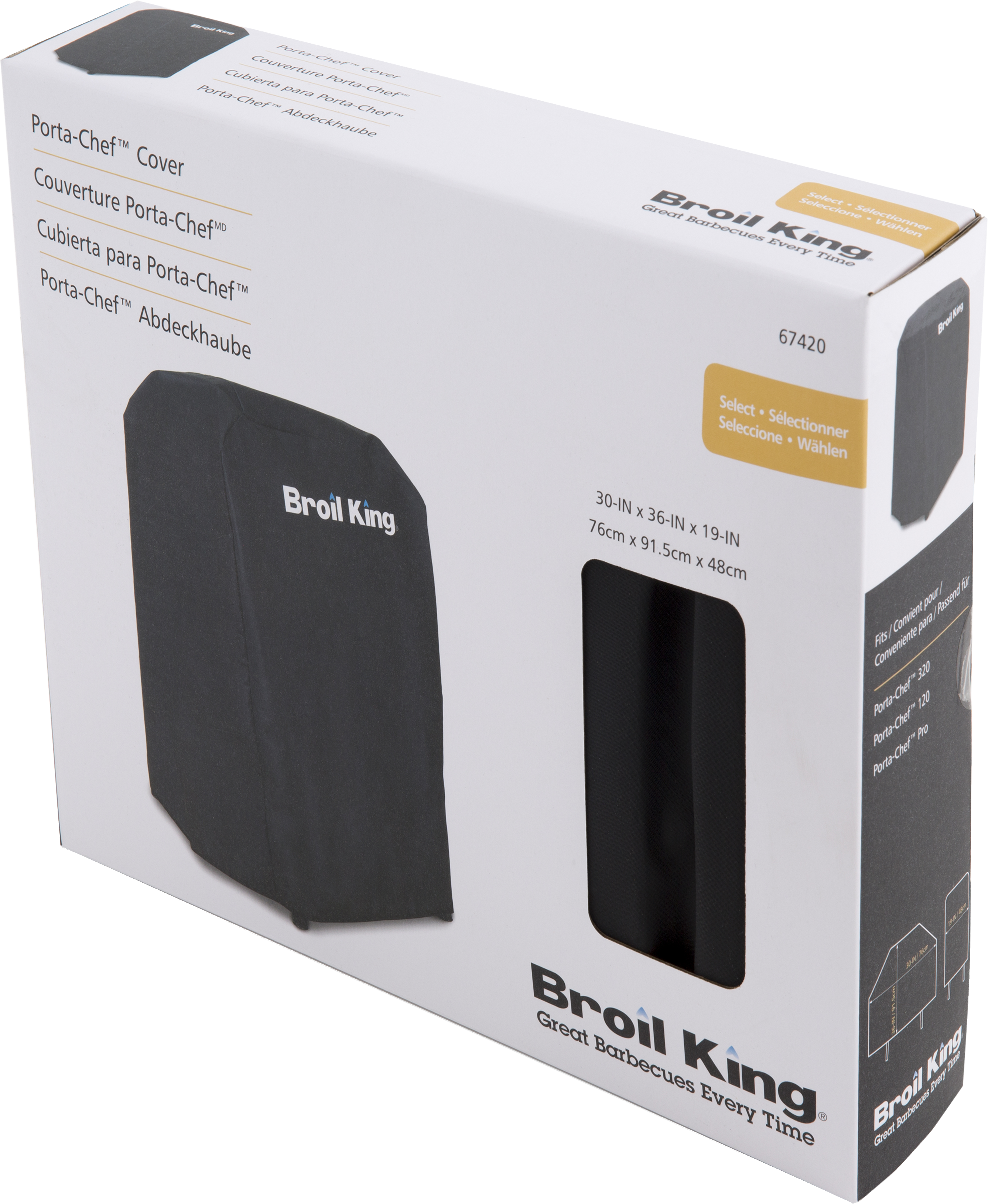 Capa bbq broil king porta chef - 2