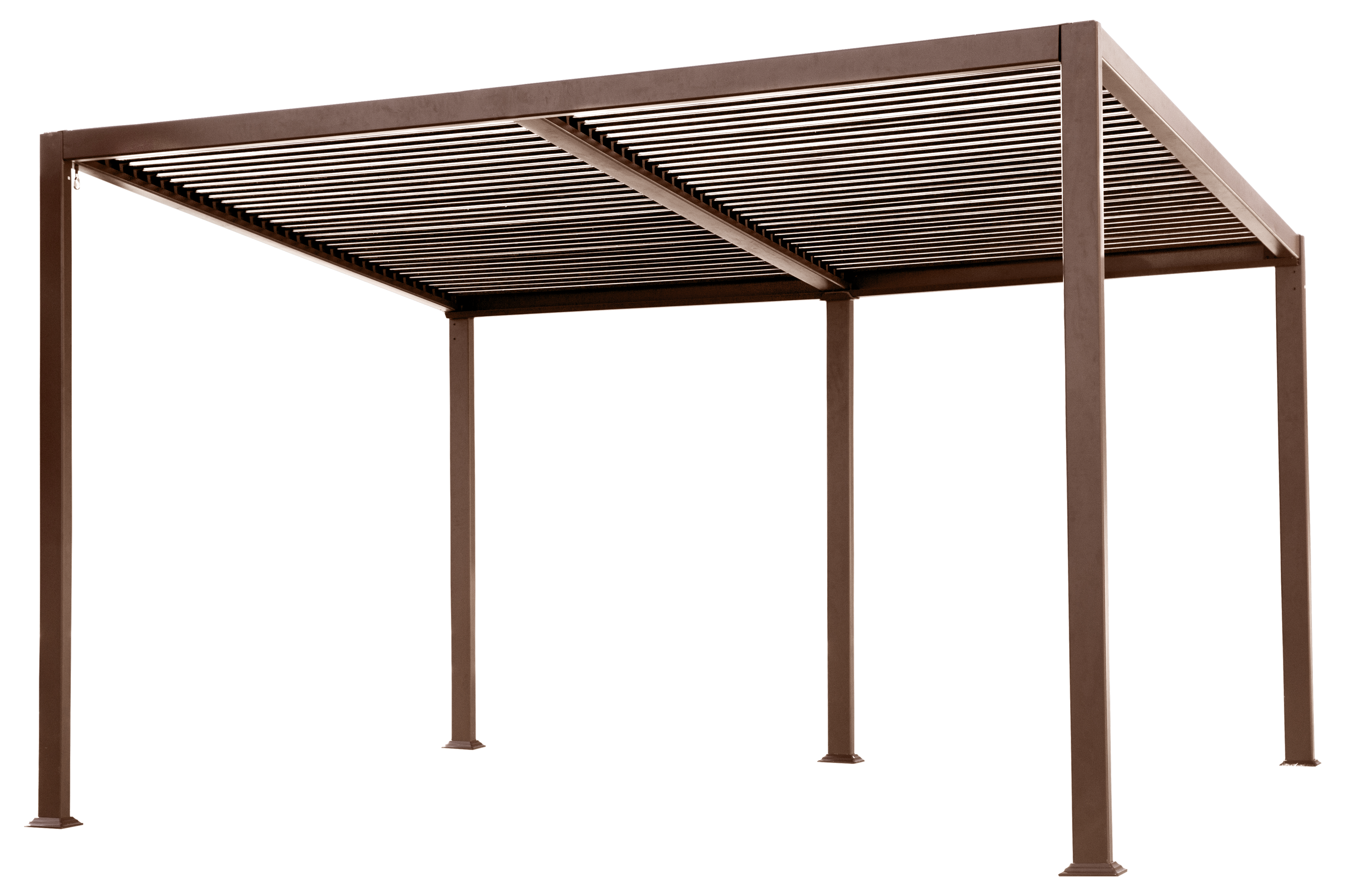 Pérgolas y cenadores de hierro y aluminio Leroy Merlin