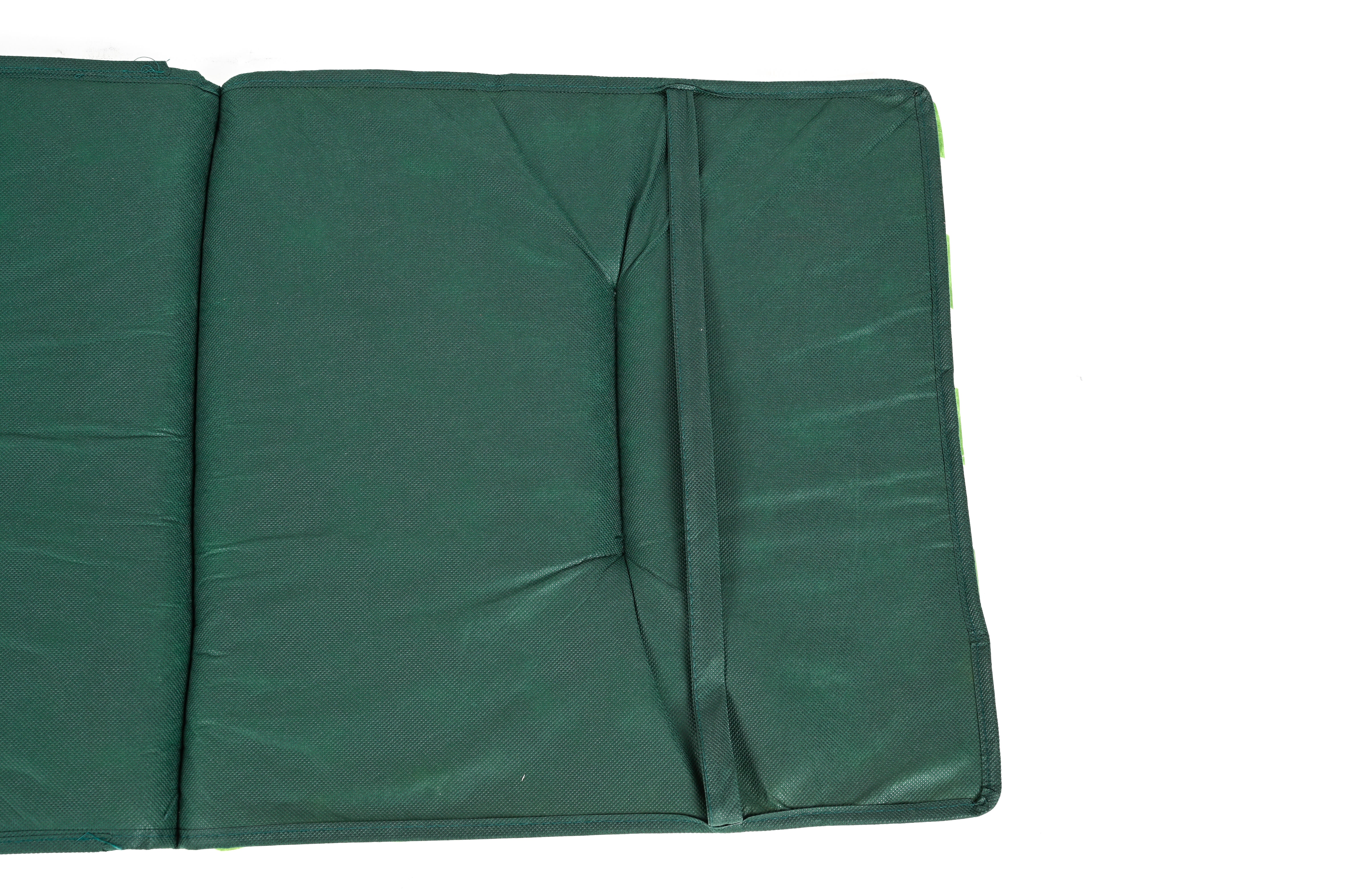 Cojín de exterior silla Rayas verde 50x123 cm - 6