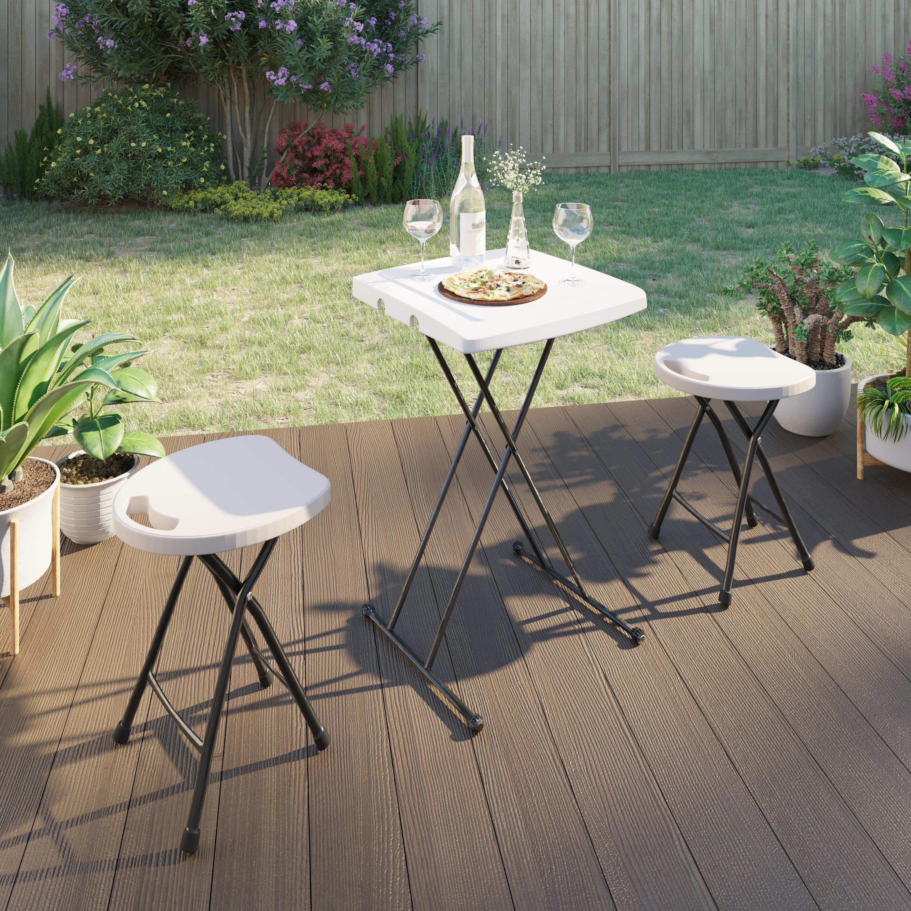 Mesa catering rectangular dobrável 76x50x73 cm Easy - 12