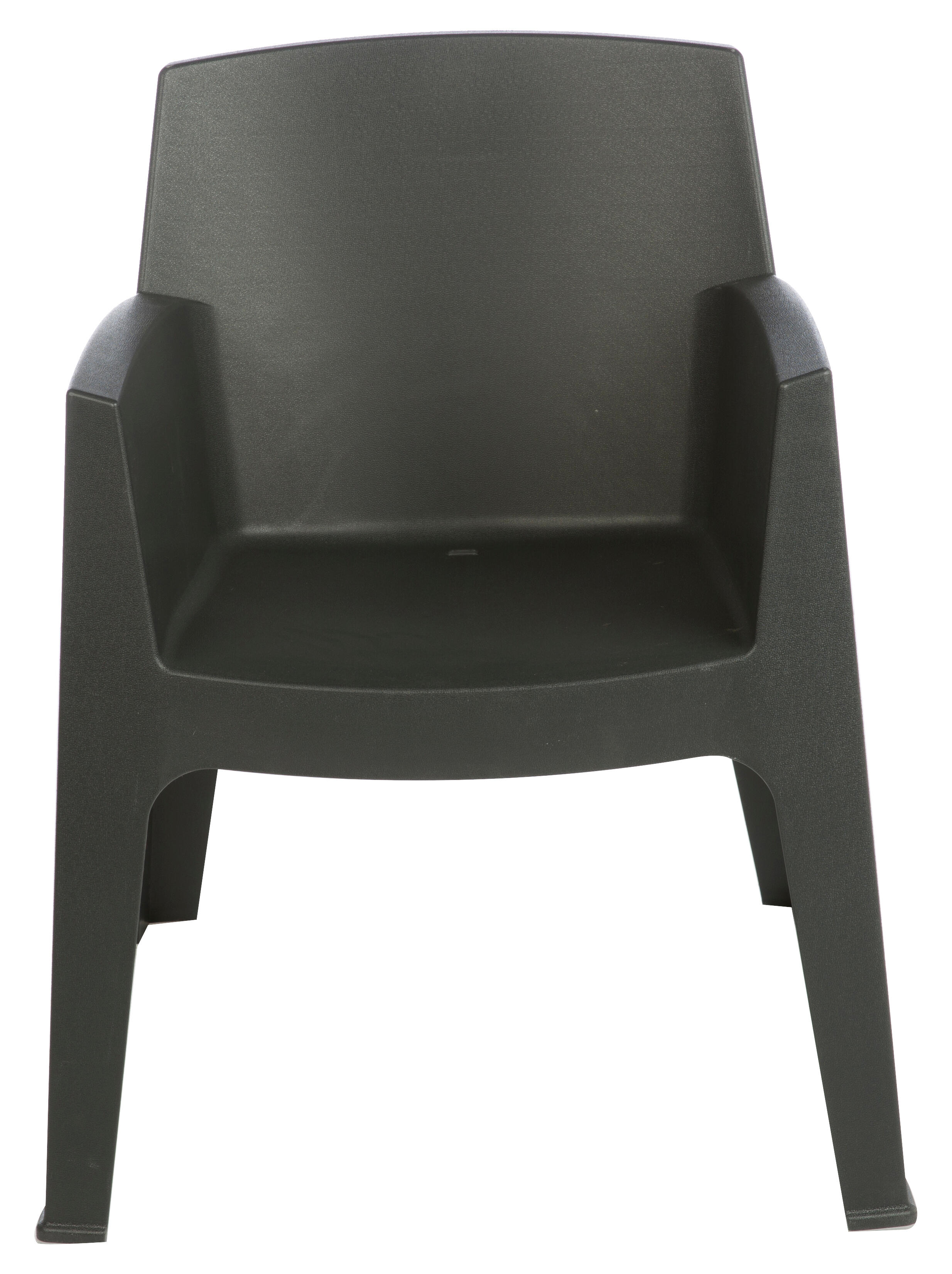 Silla de jardín de polipropileno Master gris - 3